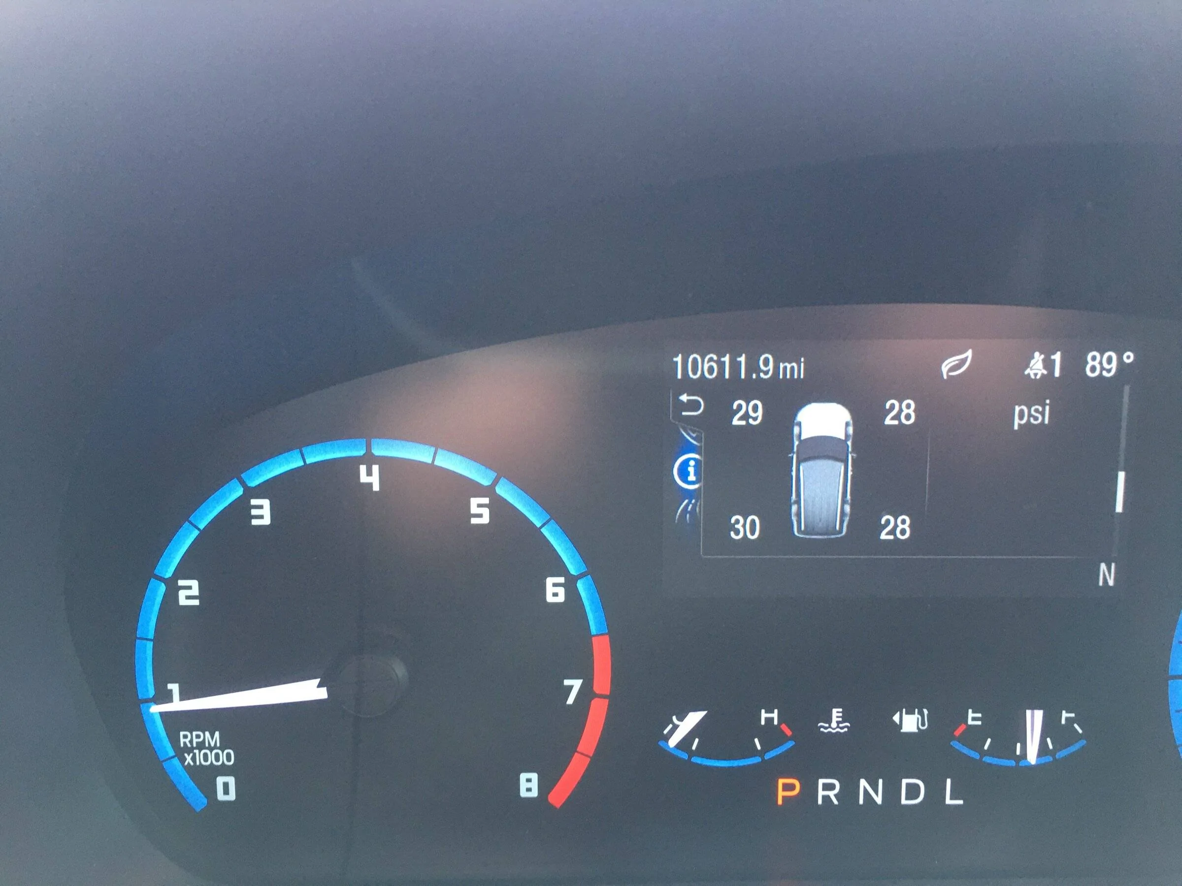 Ford Bronco Sport Tire rotation and pressure sensors IMG_4795