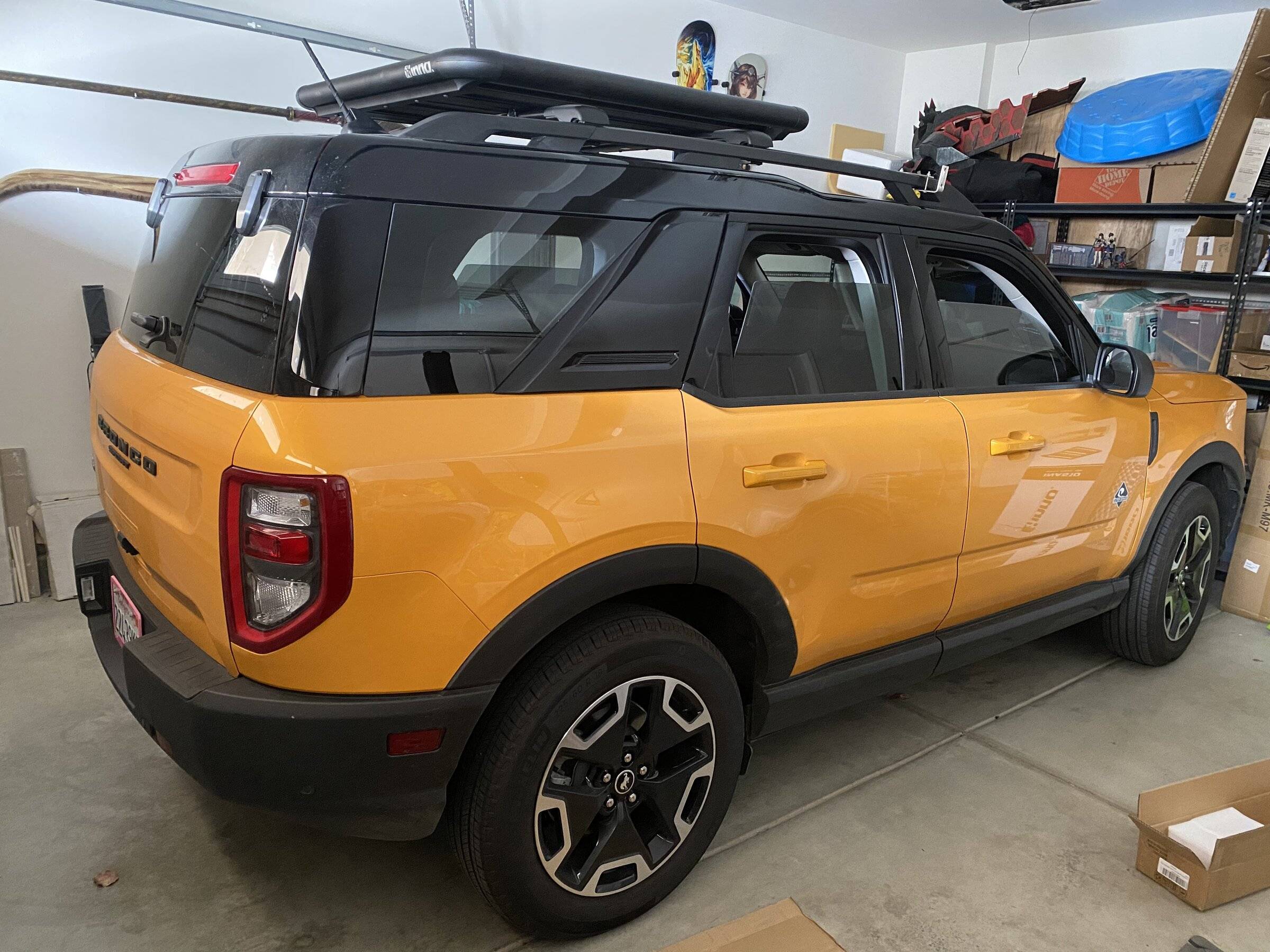 Ford Bronco Sport Inno Roof Deck 100 installed 7DD1AA4E-7D07-4BDF-A239-211AE3FE9DC3