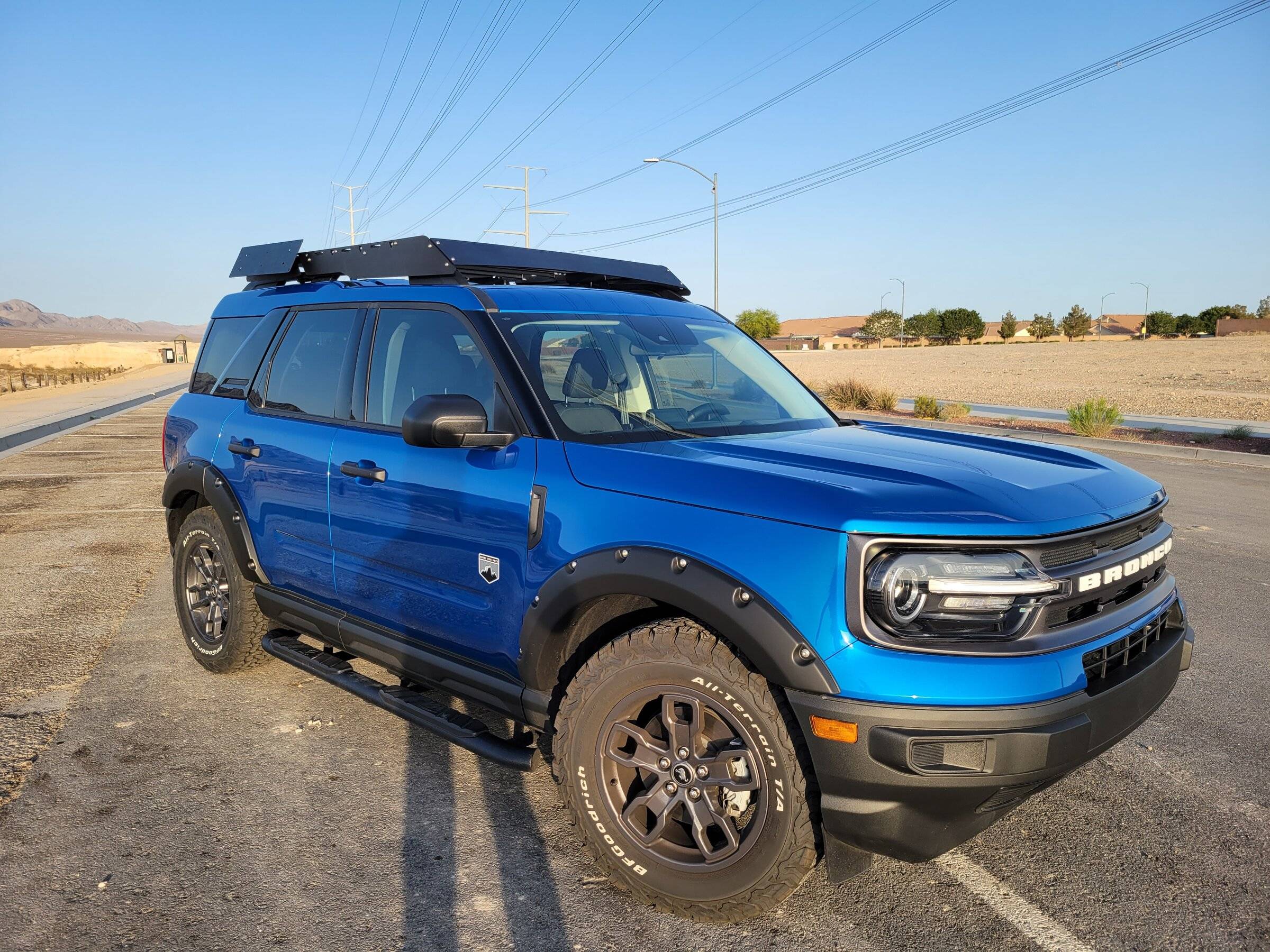 Ford Bronco Sport YuccaMFG Roof Rack installed 20220424_182600