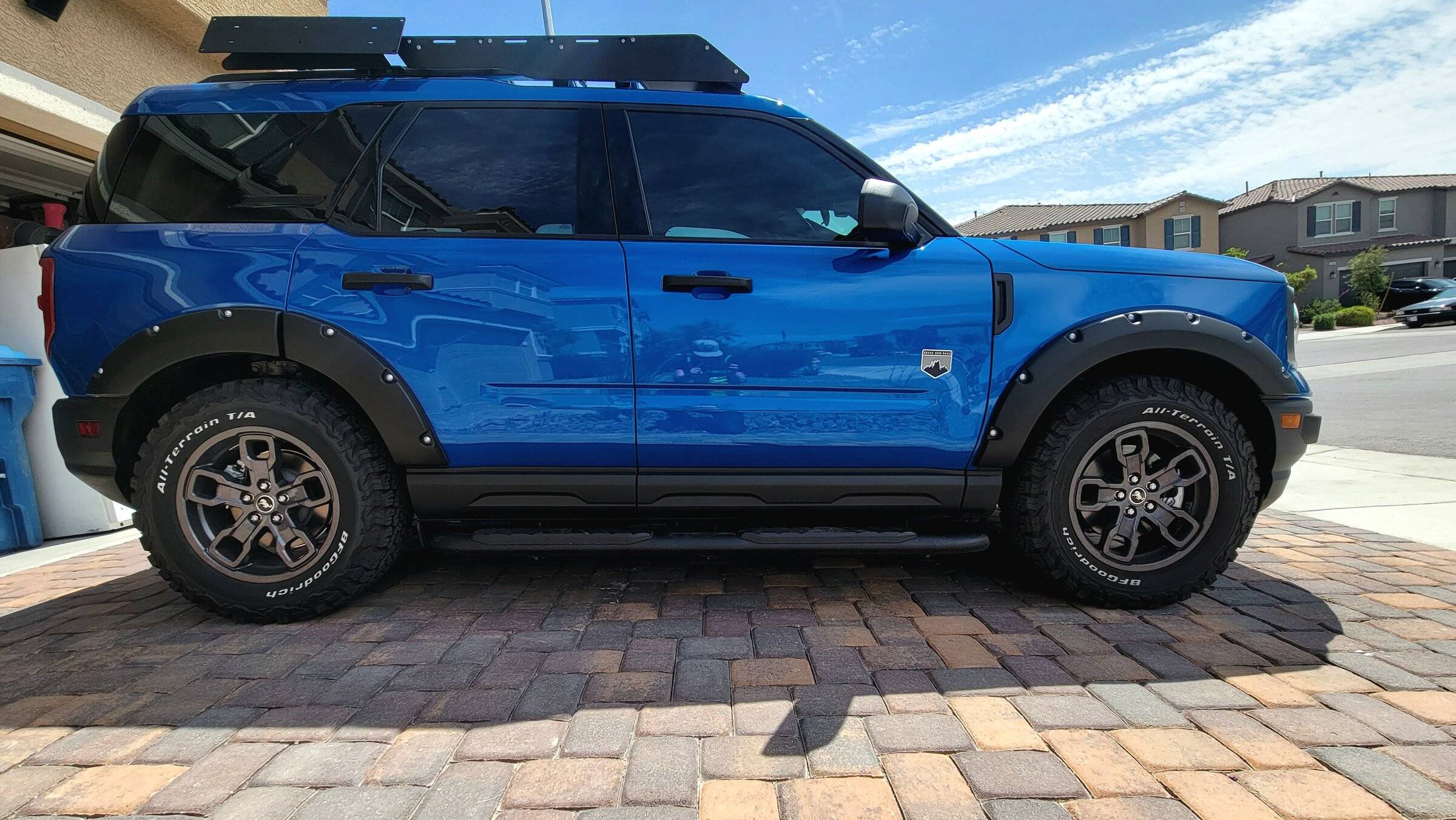 Ford Bronco Sport YuccaMFG Roof Rack installed 20220426_105502