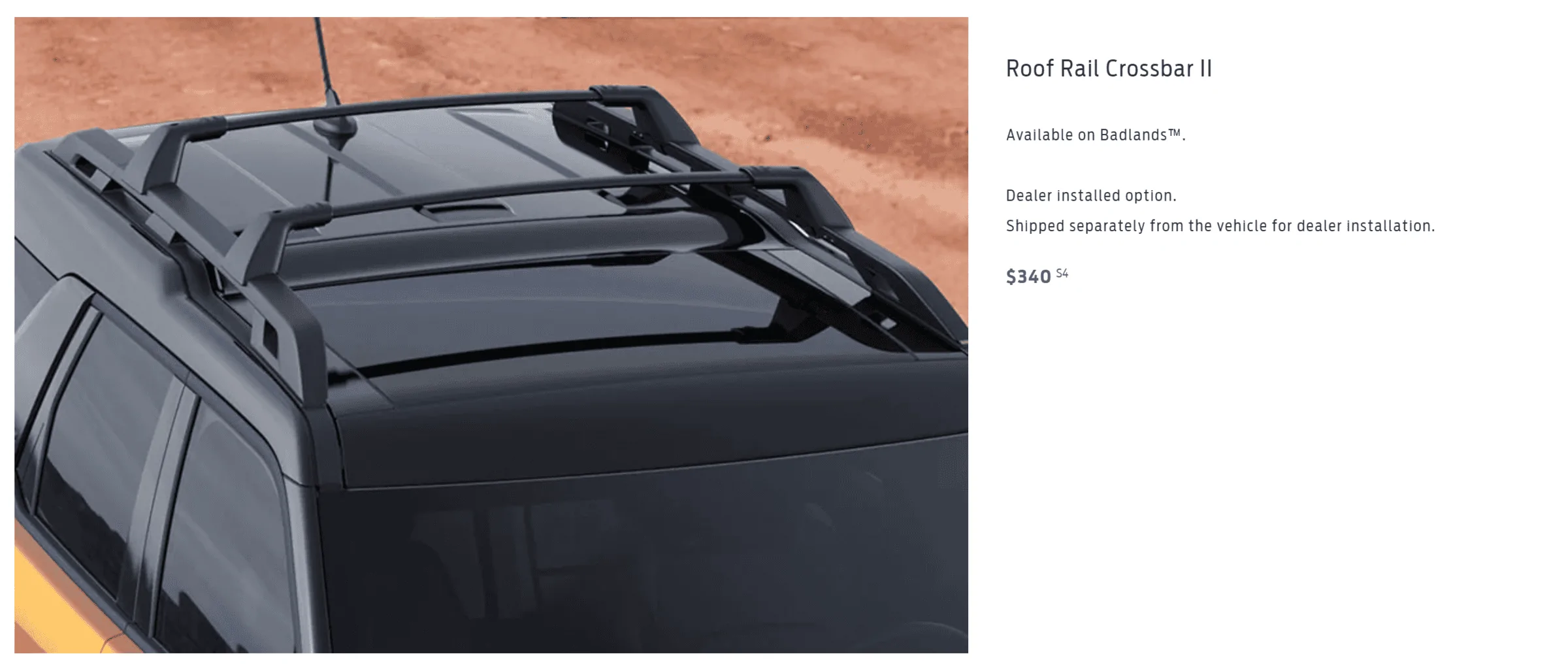 Ford Bronco Sport OEM Rack For Sale 1651072202006