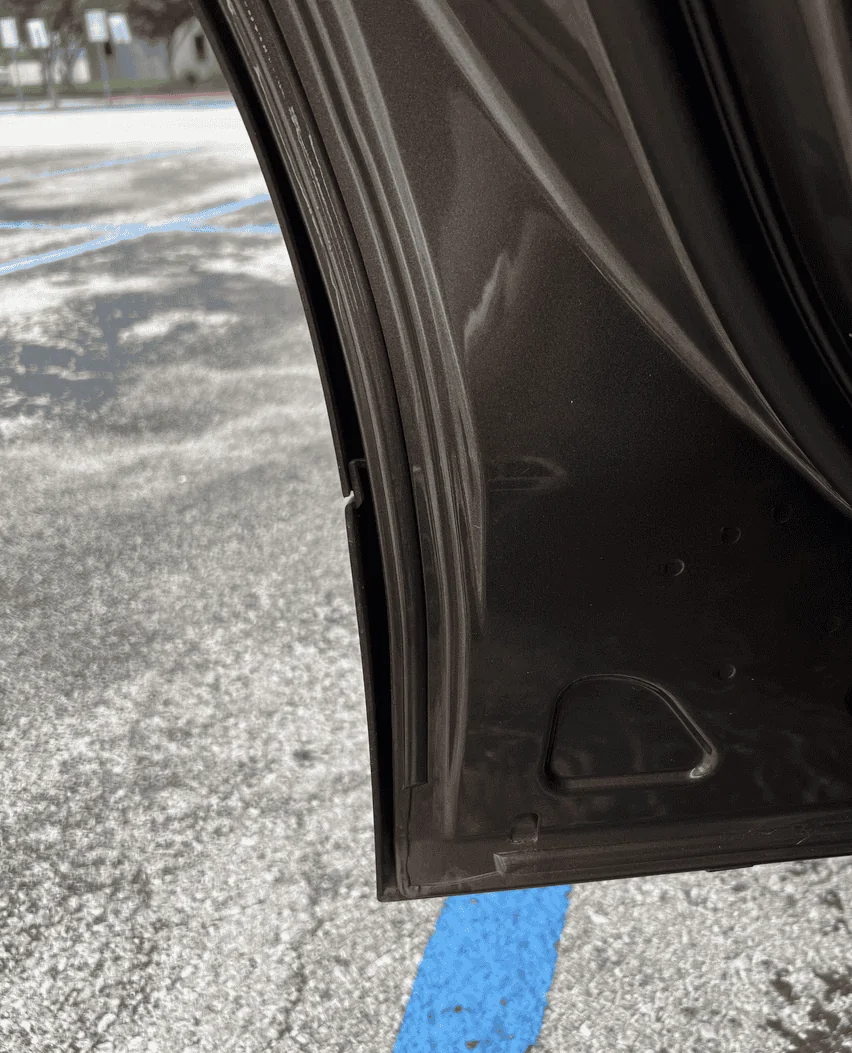 Ford Bronco Sport Gap in rear door trim. 1651096265543