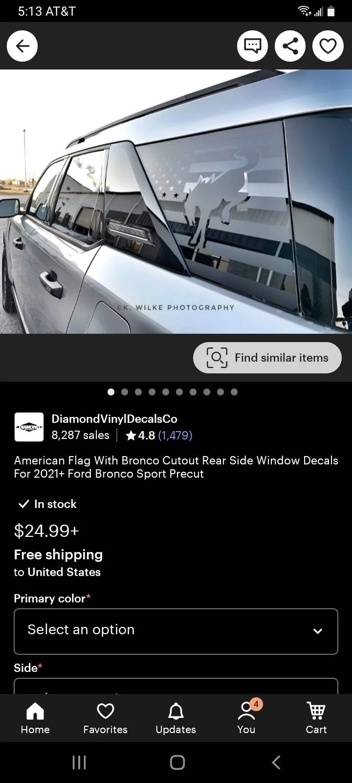 Ford Bronco Sport What did you do TO your Bronco Sport today? Screenshot_20220428-171355_Etsy