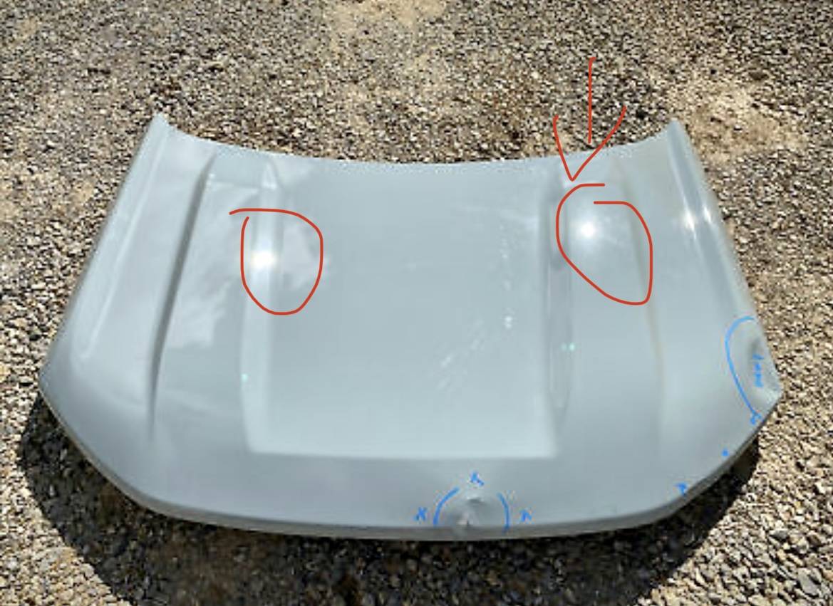Ford Bronco Sport Hood bulge glare 5086C827-1A3B-4E3D-A9D3-71F852B5BC66