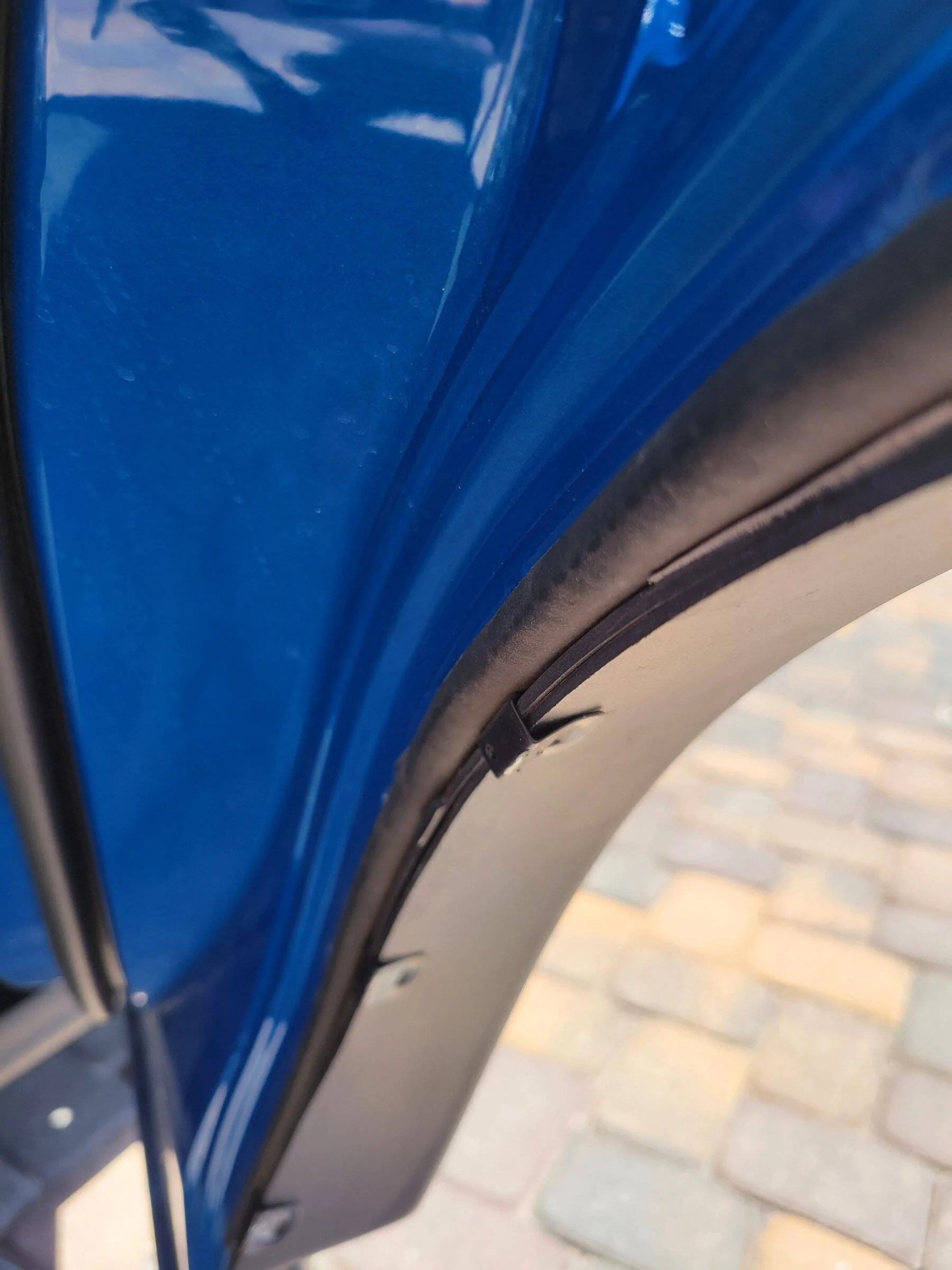 Ford Bronco Sport Bushwacker fender flare fit issues 20220501_132707