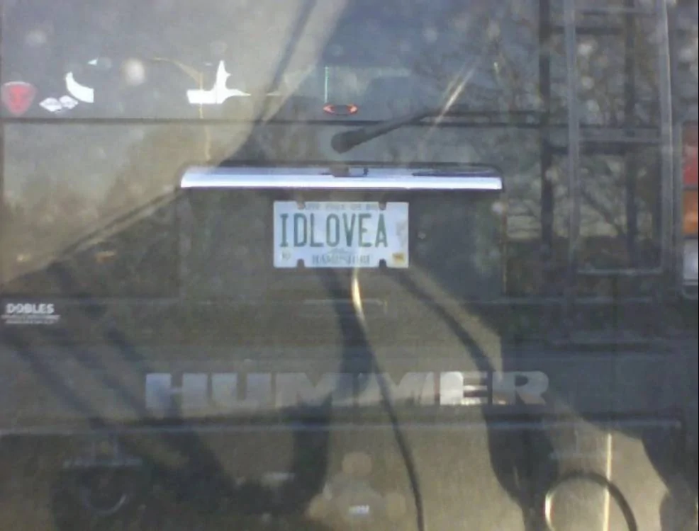 Ford Bronco Sport Humorous License Plates D8195407-A9A8-4014-B6AE-54F3839C2D1D