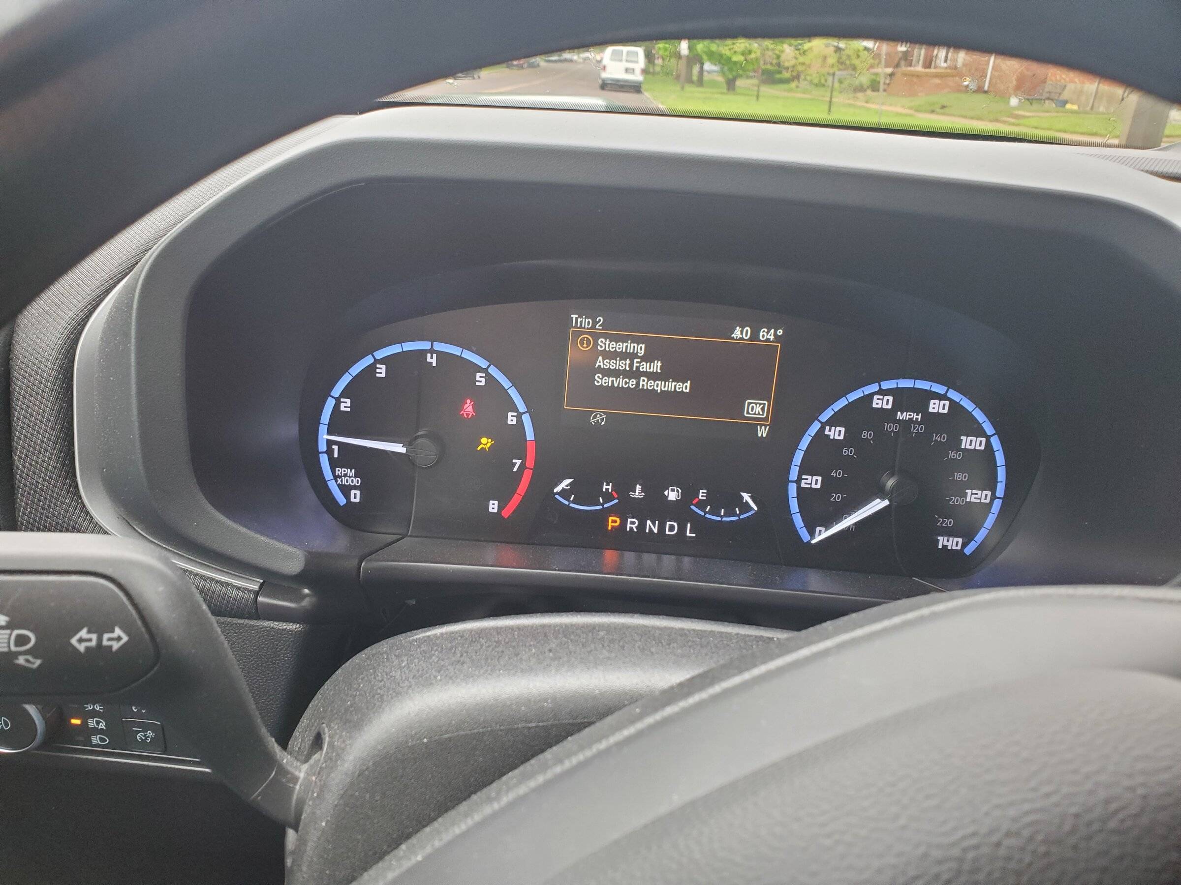 Ford Bronco Sport Two Broncos killed (hit) with one stone (speeding 19 yr old) 20220503_072303