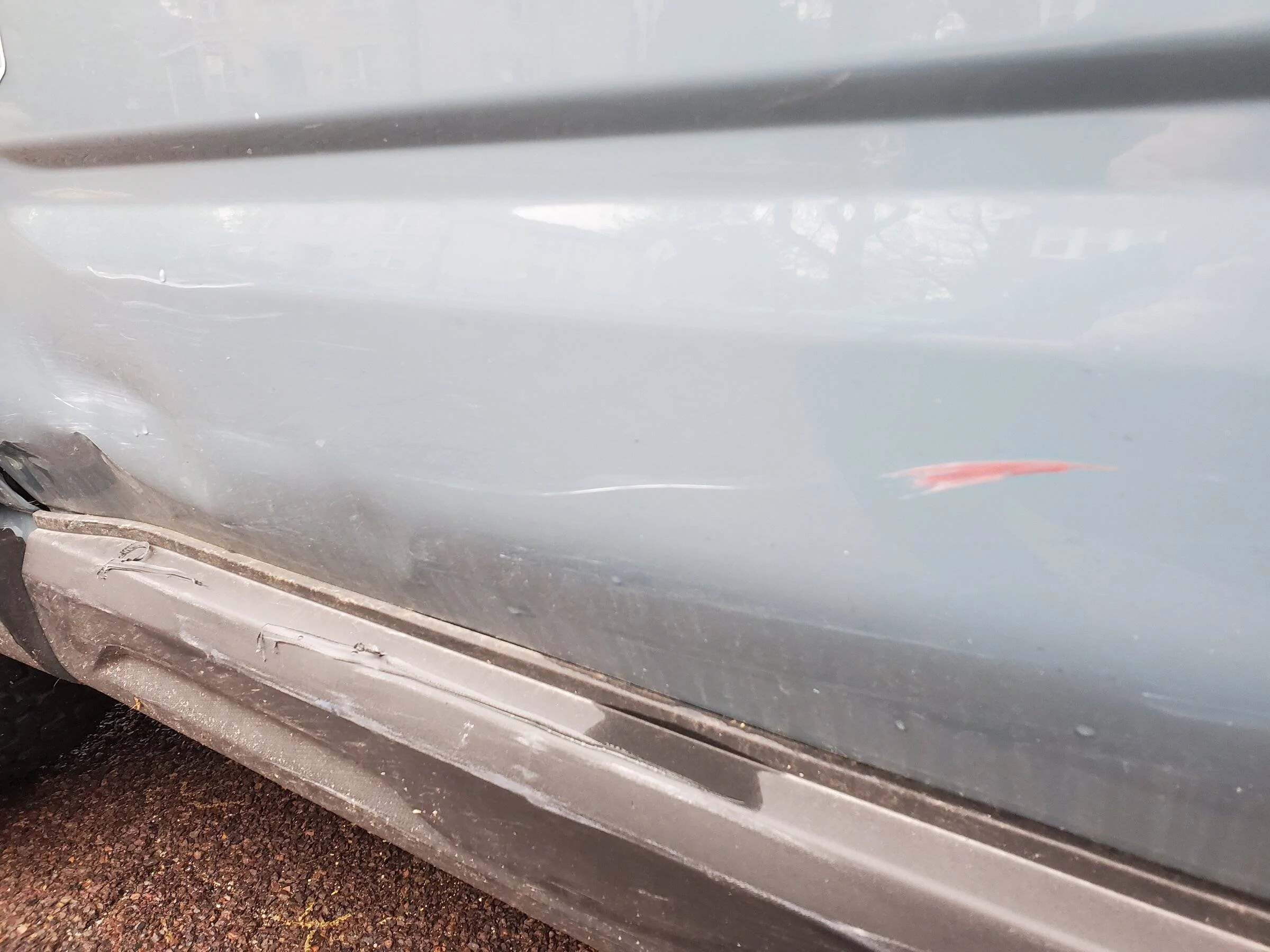 Ford Bronco Sport Two Broncos killed (hit) with one stone (speeding 19 yr old) 20220503_092001