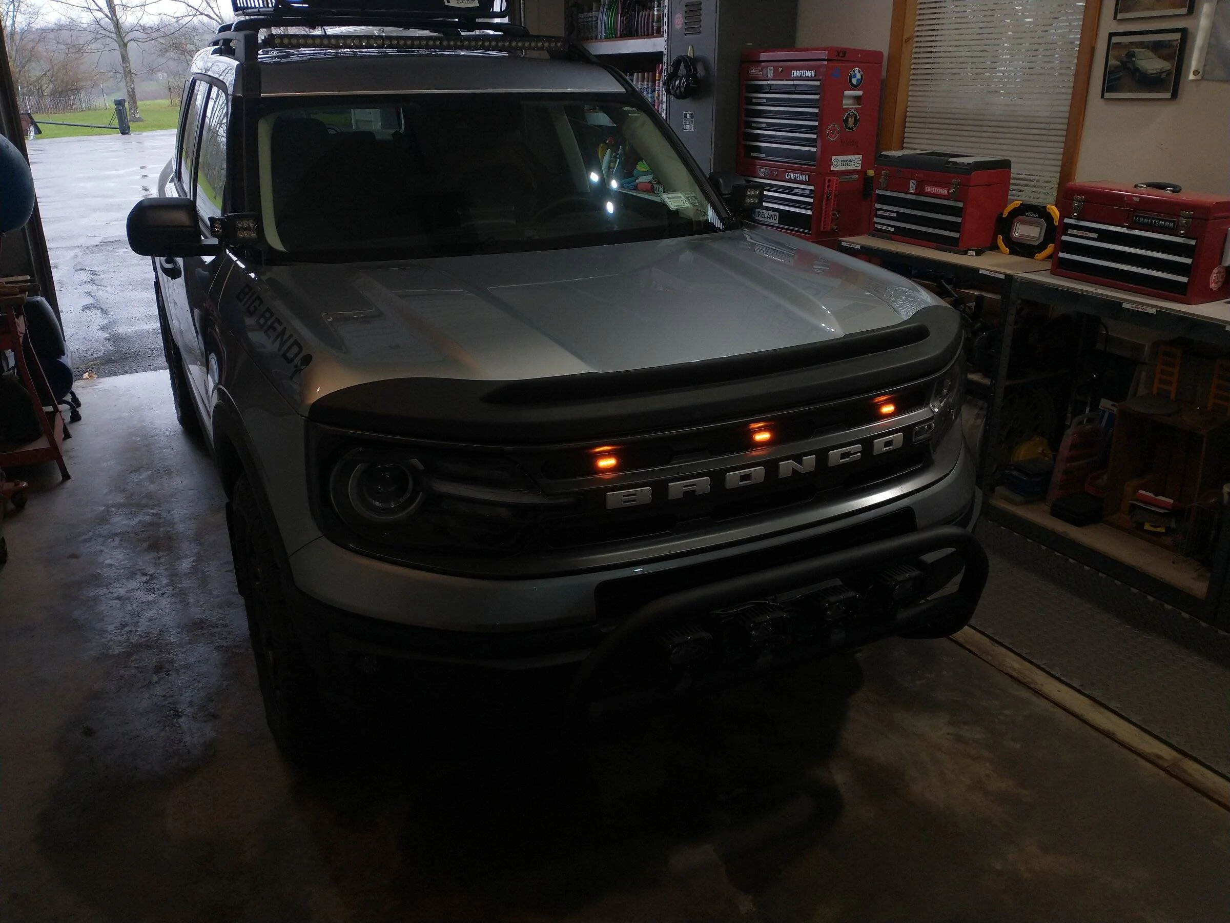 Ford Bronco Sport Raptor grill accent lights IMG_20220504_130747414