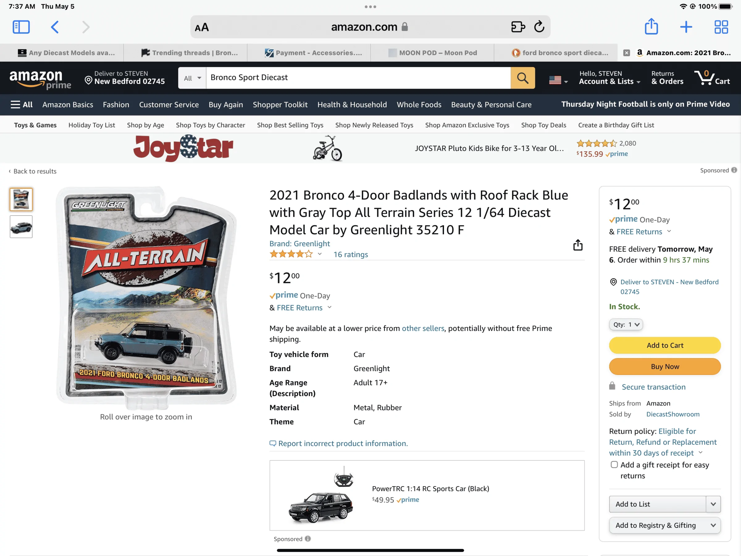 Ford Bronco Sport Any Diecast Models available? 30AE7A03-9A8E-4FB2-B148-70952026BC54