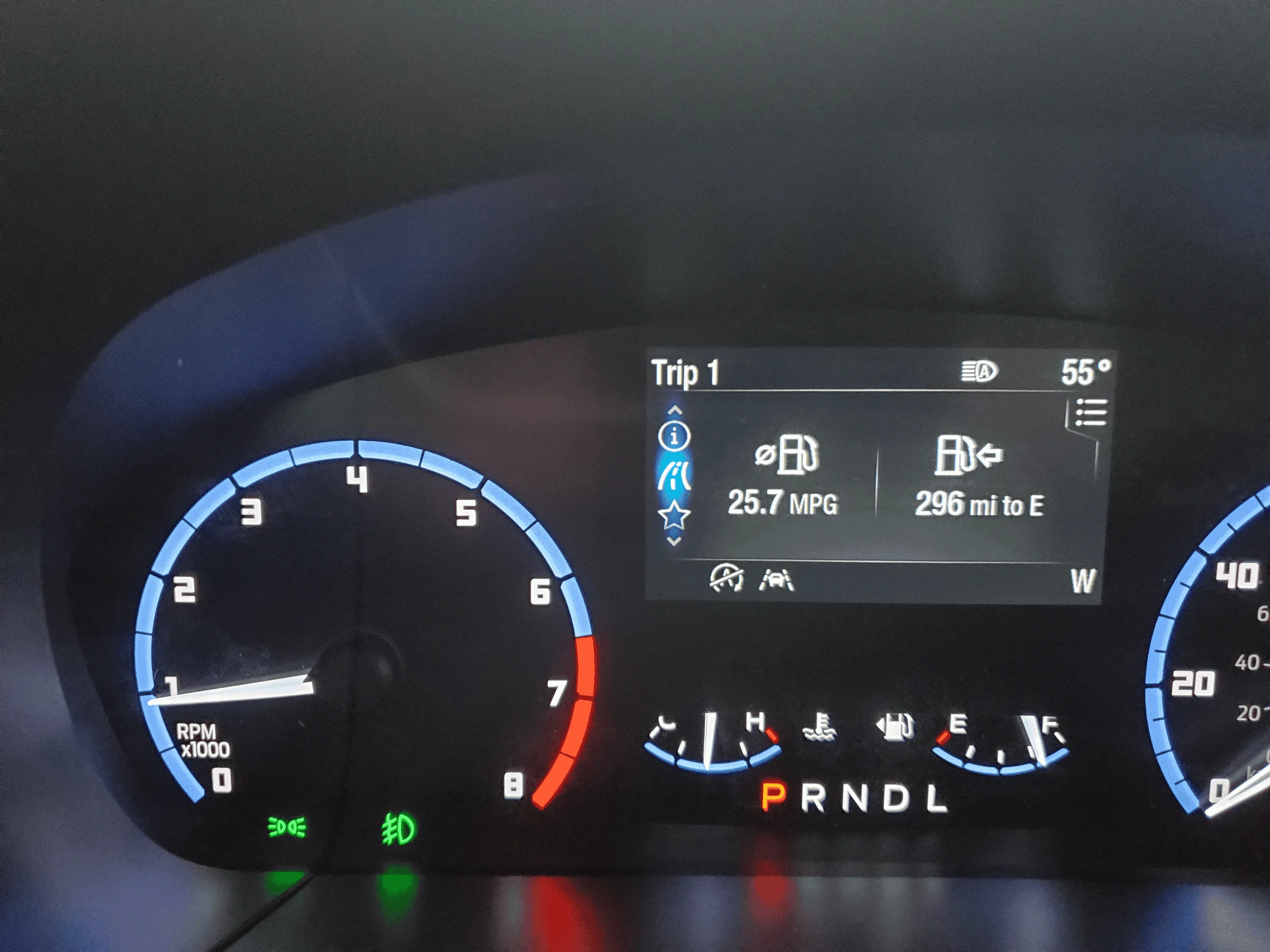 Ford Bronco Sport first fill up  25.7 mpg 1651796921156