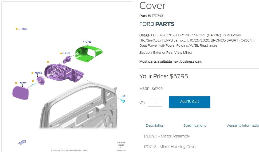 Ford Bronco Sport 2021 BS BL (Wildtrak in Brazil) - 9% under MSRP 1651857347258