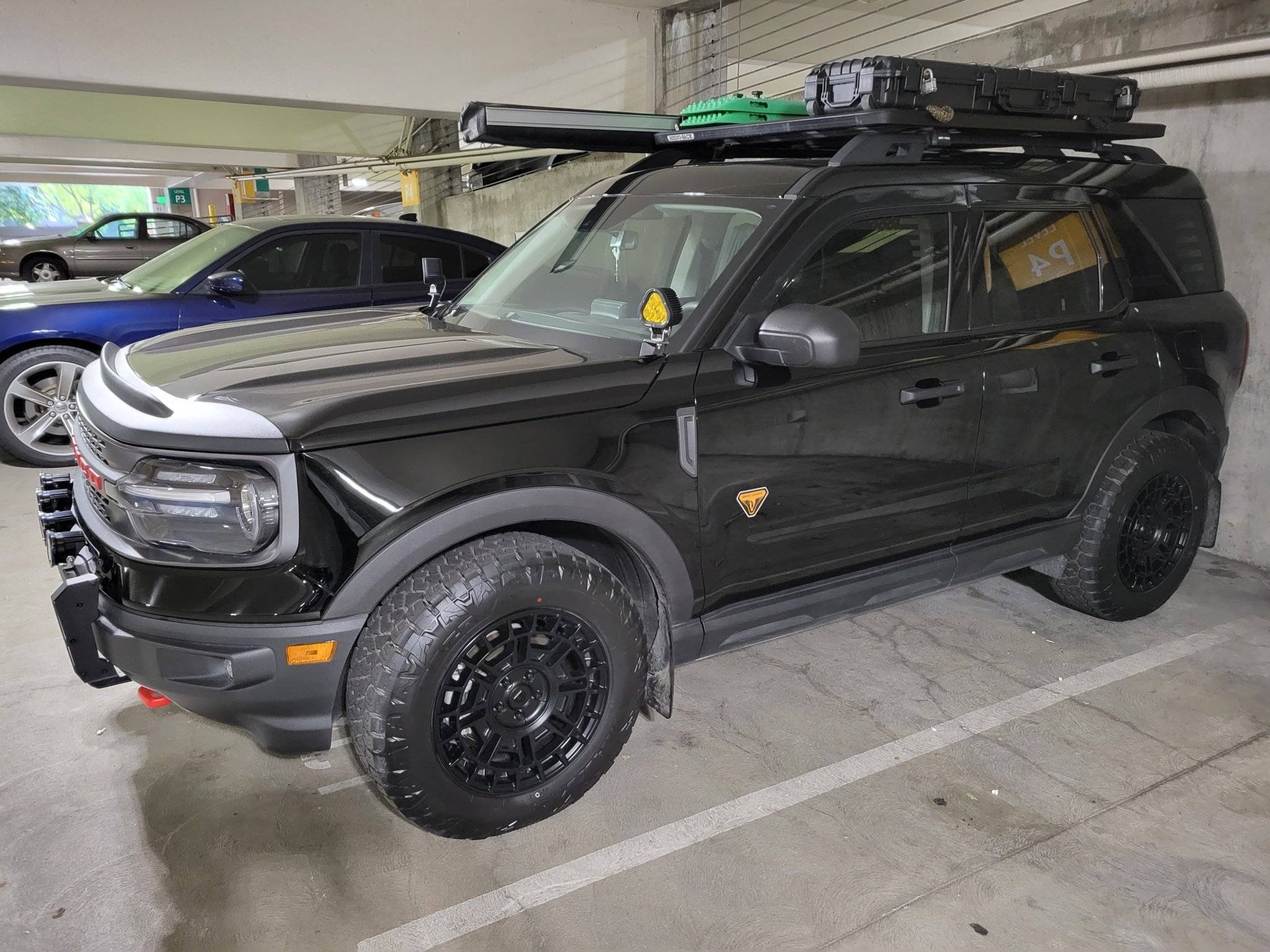 Ford Bronco Sport Let’s see your aftermarket black wheels.. 20220503_190556