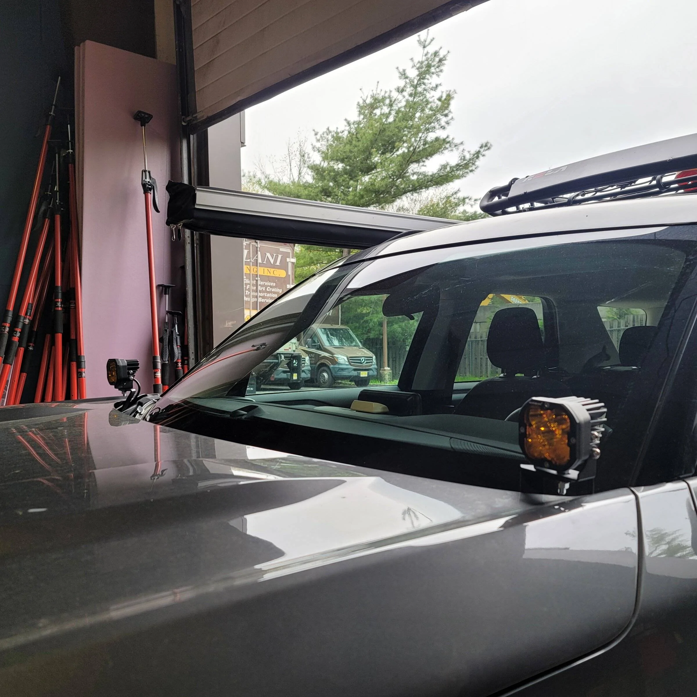 Ford Bronco Sport Rough Country ditch lights and Valkyrie off road ditch light brackets 20220508_174014