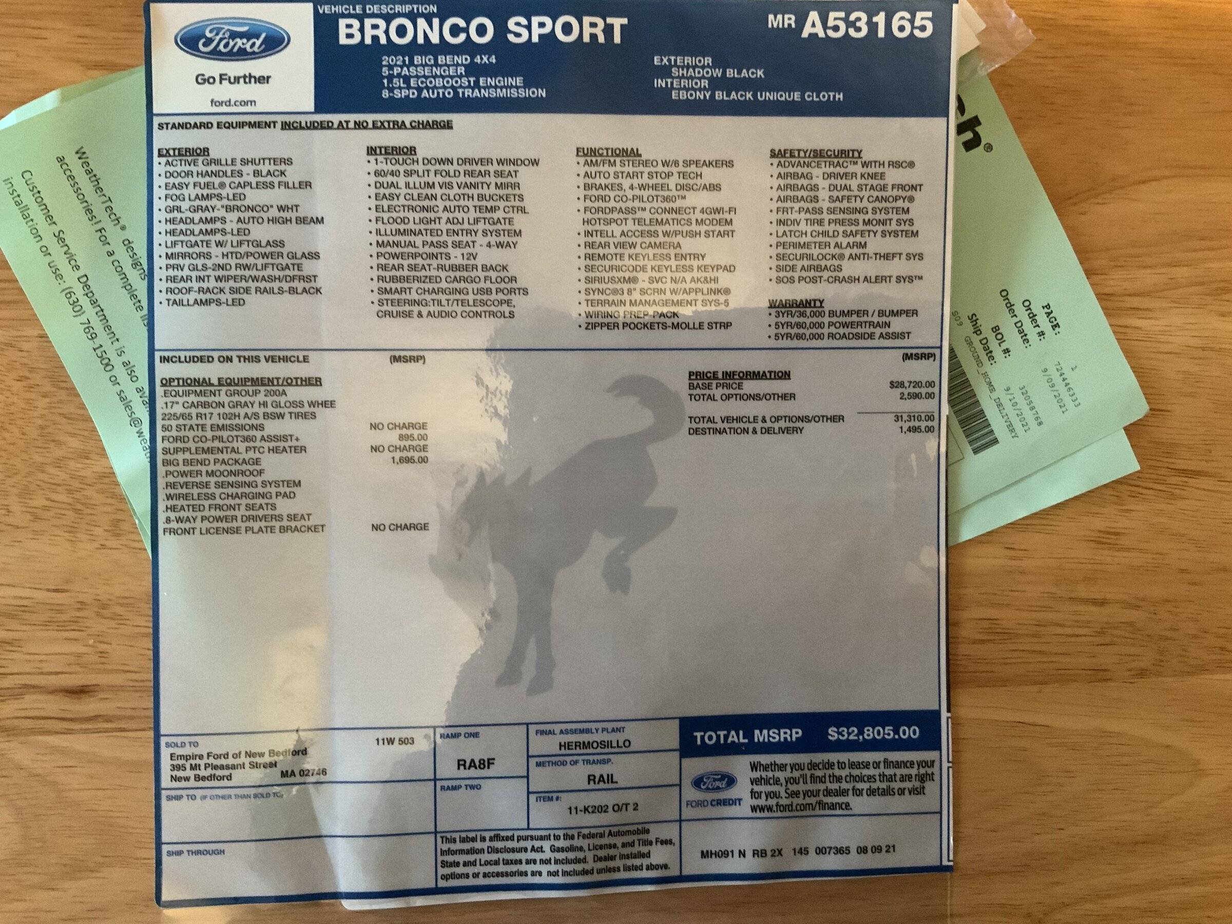 Ford Bronco Sport Replaced All Rear Lights With LED's FDA46E29-870F-476B-BD04-472C7AA2F1BE