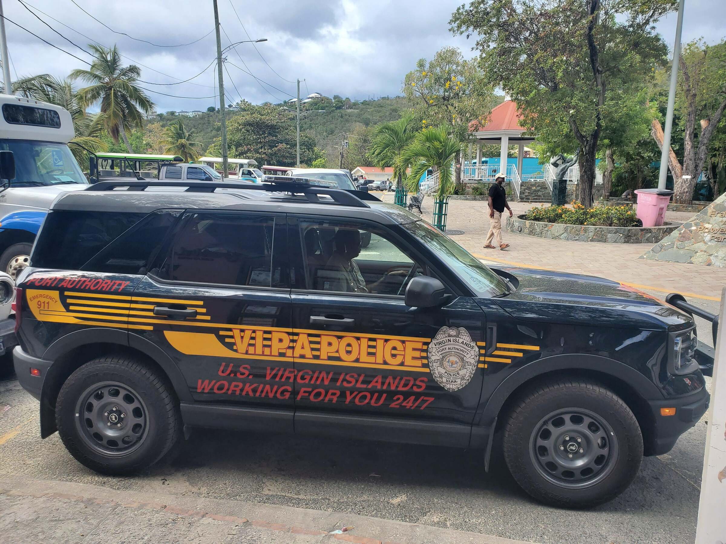 Ford Bronco Sport Virgin Islands Police using Bronco Sports 4b23gv6br1z81
