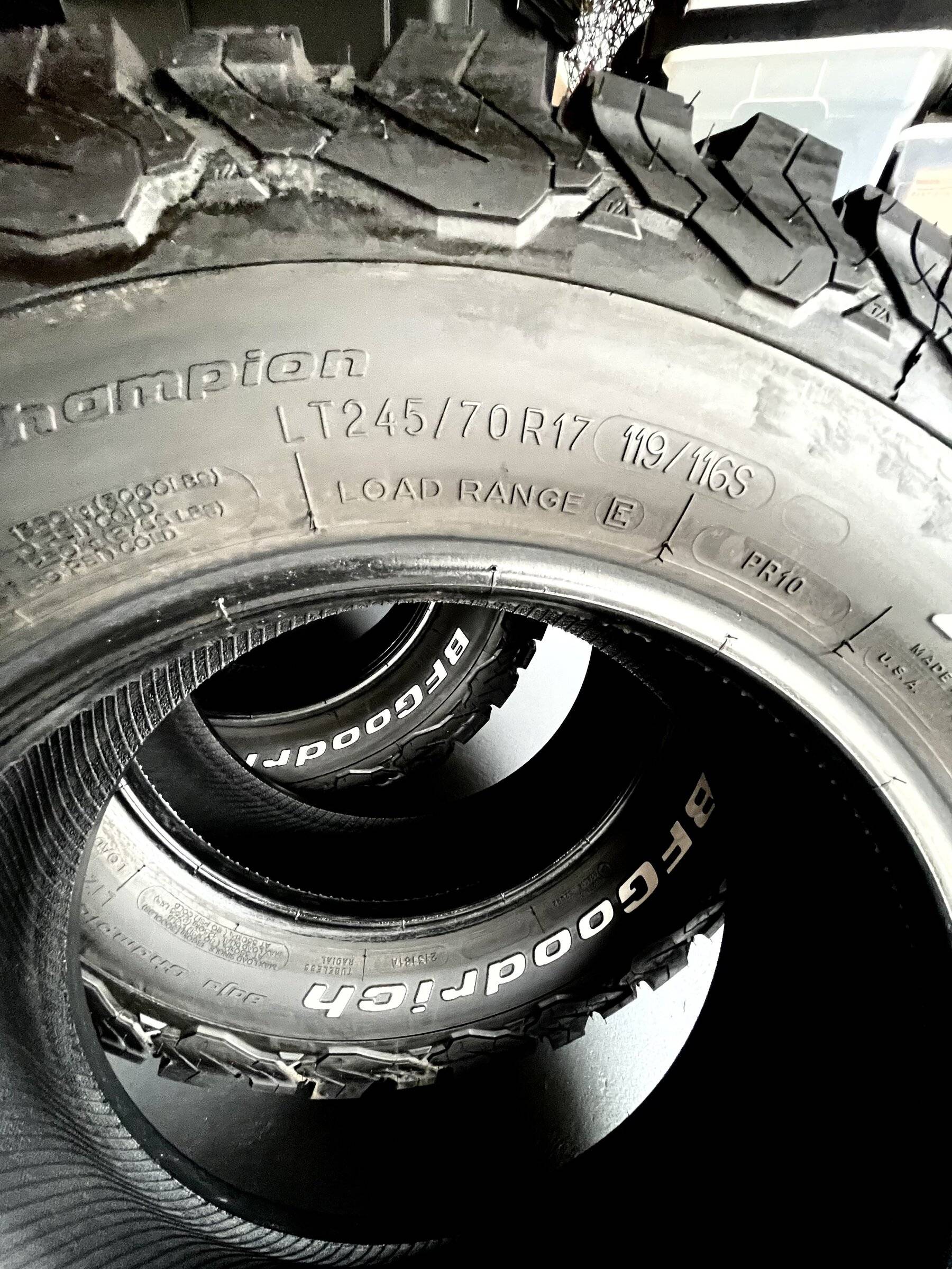 Ford Bronco Sport BF Goodrich KO2. 245/70/17 0CB0DF64-62C0-42C9-A39B-7305351F8DC8