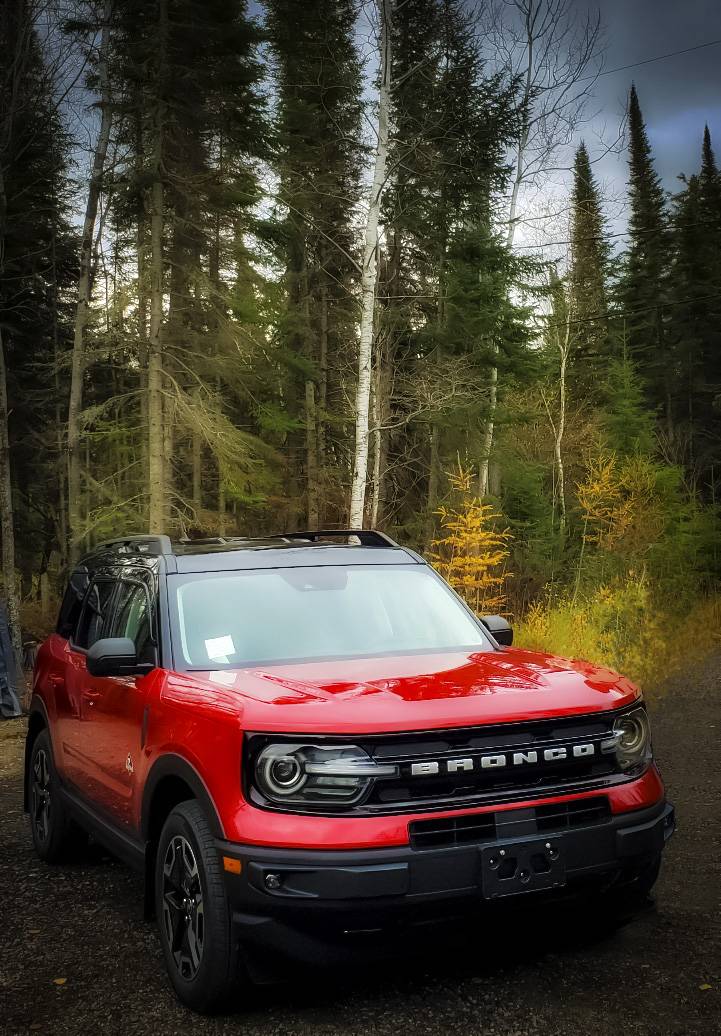 Ford Bronco Sport Do you park beside other BS at the grocery store, mall etc. ? Or is it weird? NewBronco-Oct30-2021-2a