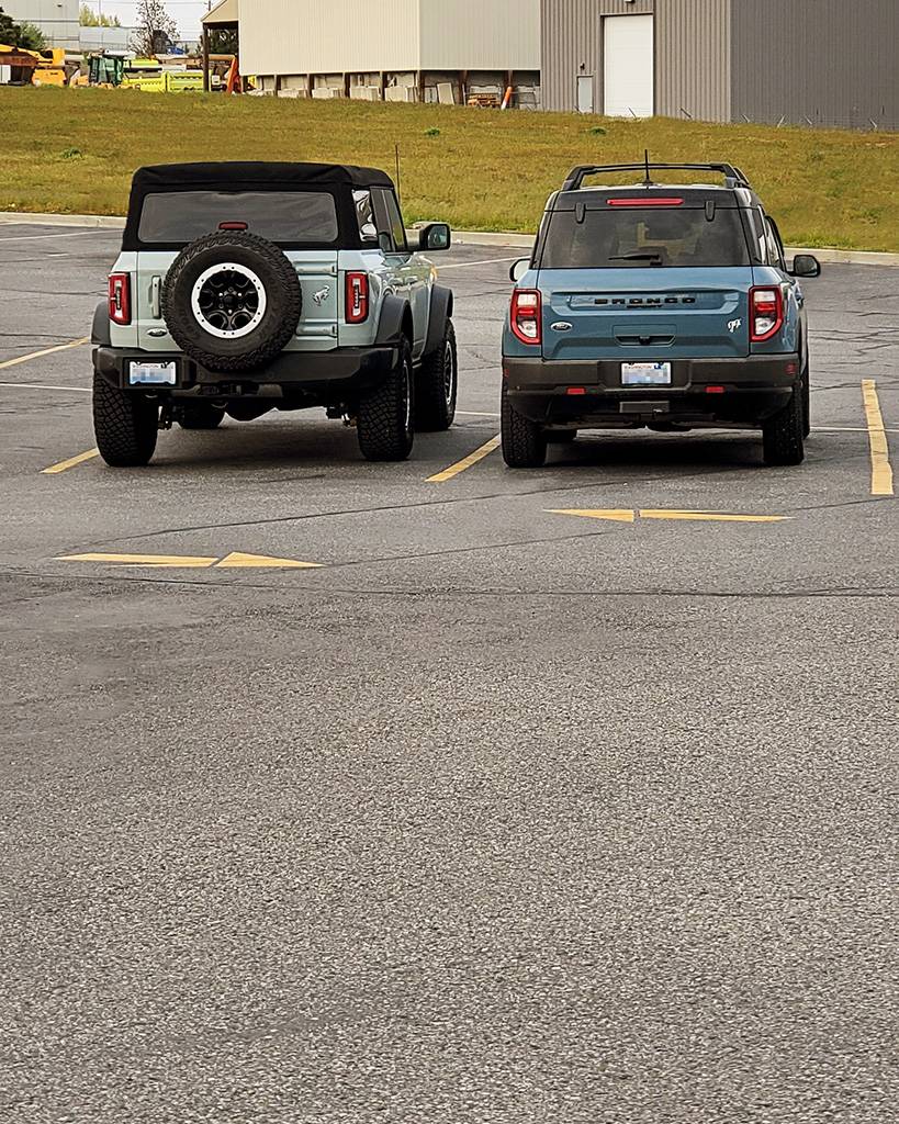 Ford Bronco Sport It's not much smaller than big Bronco 20220425_185759 noplates