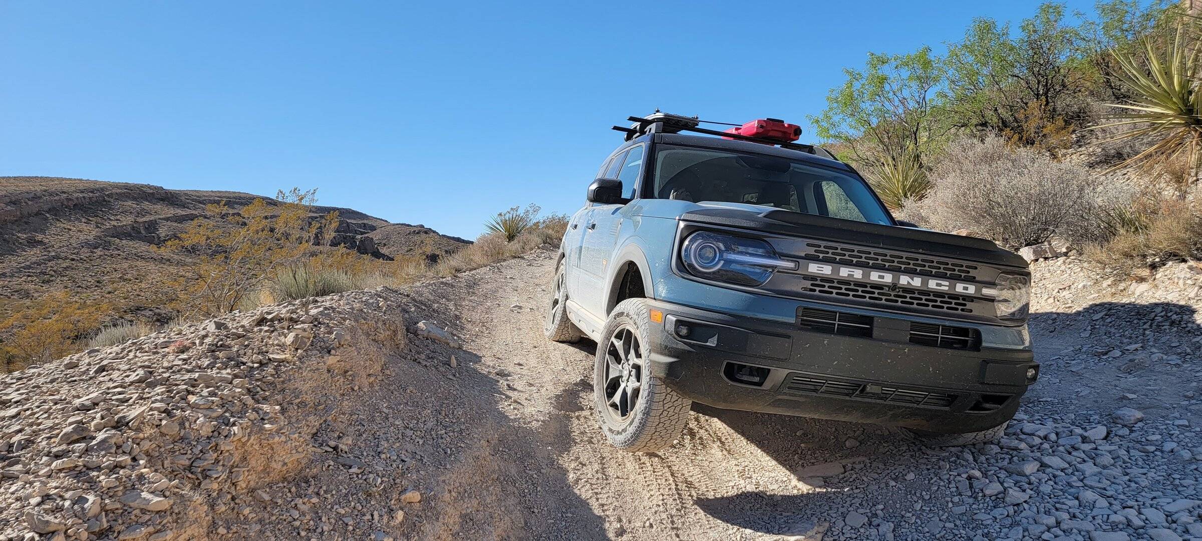 Ford Bronco Sport FlatOut Suspension ordered & Installed 20220423_173928