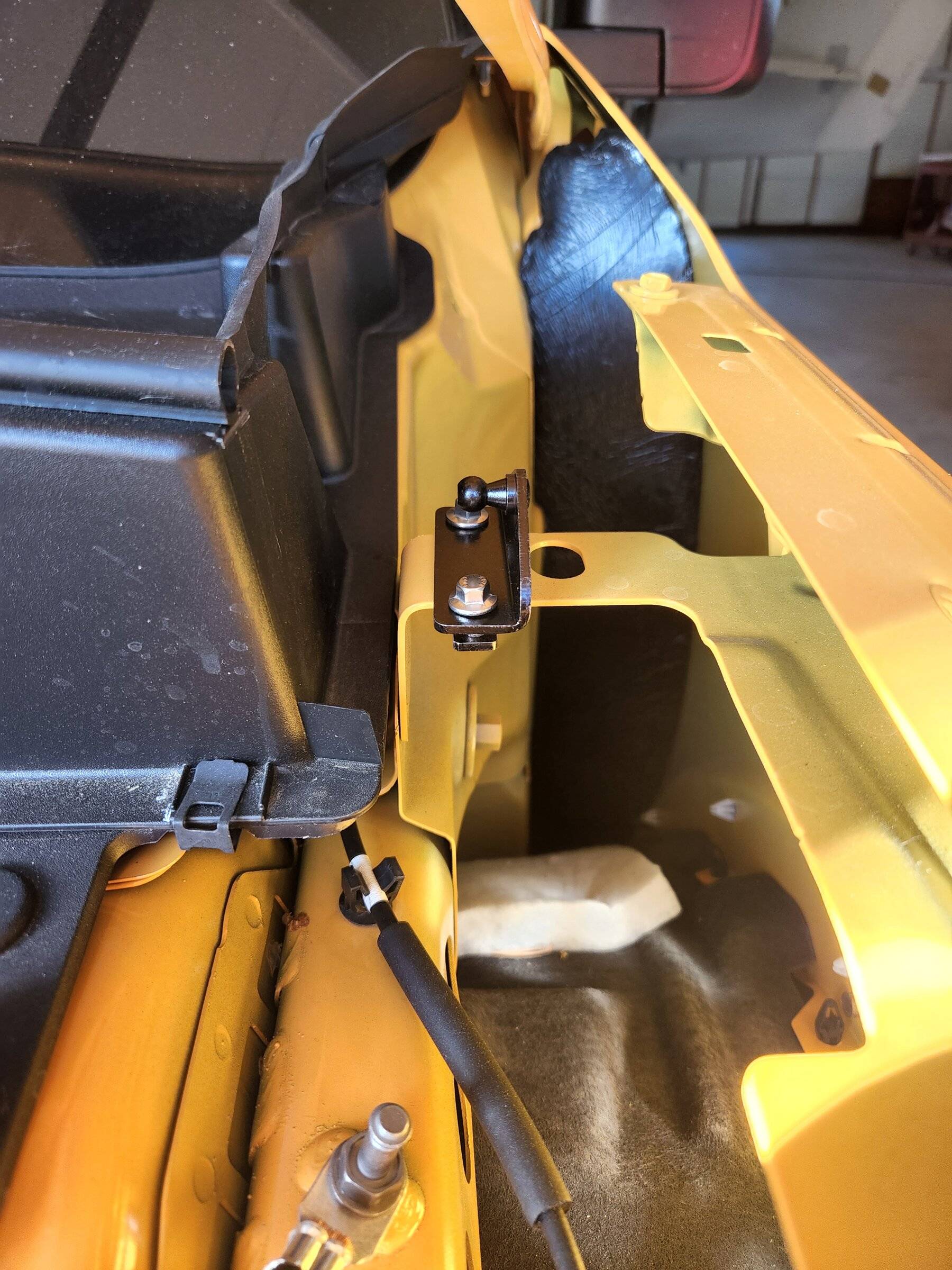 Ford Bronco Sport Hood strut reviews from those that have them 20220518_182747