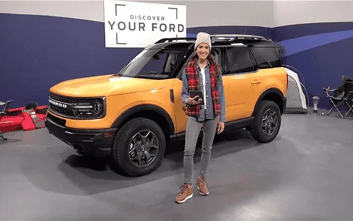 Ford Bronco Sport Tune into the next Discover Your Ford livestream on Thursday, May 26 at 5 p.m. ET 1652970242376