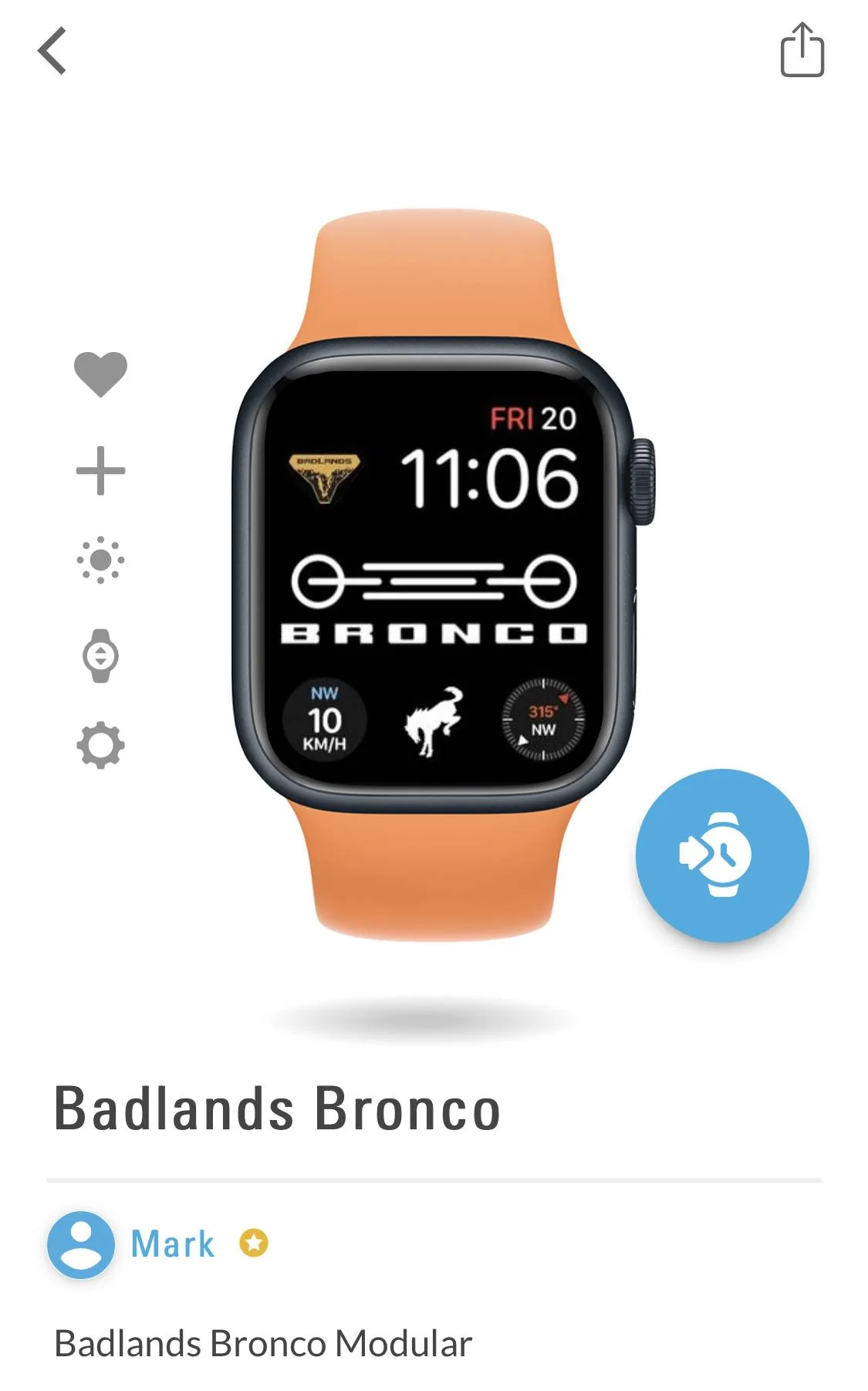 Ford Bronco Sport Bronco Apple Watch Faces FDF86F3C-A7B5-4728-944C-D602B175F813