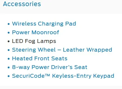 Ford Bronco Sport Should I get my hopes up? Accessories