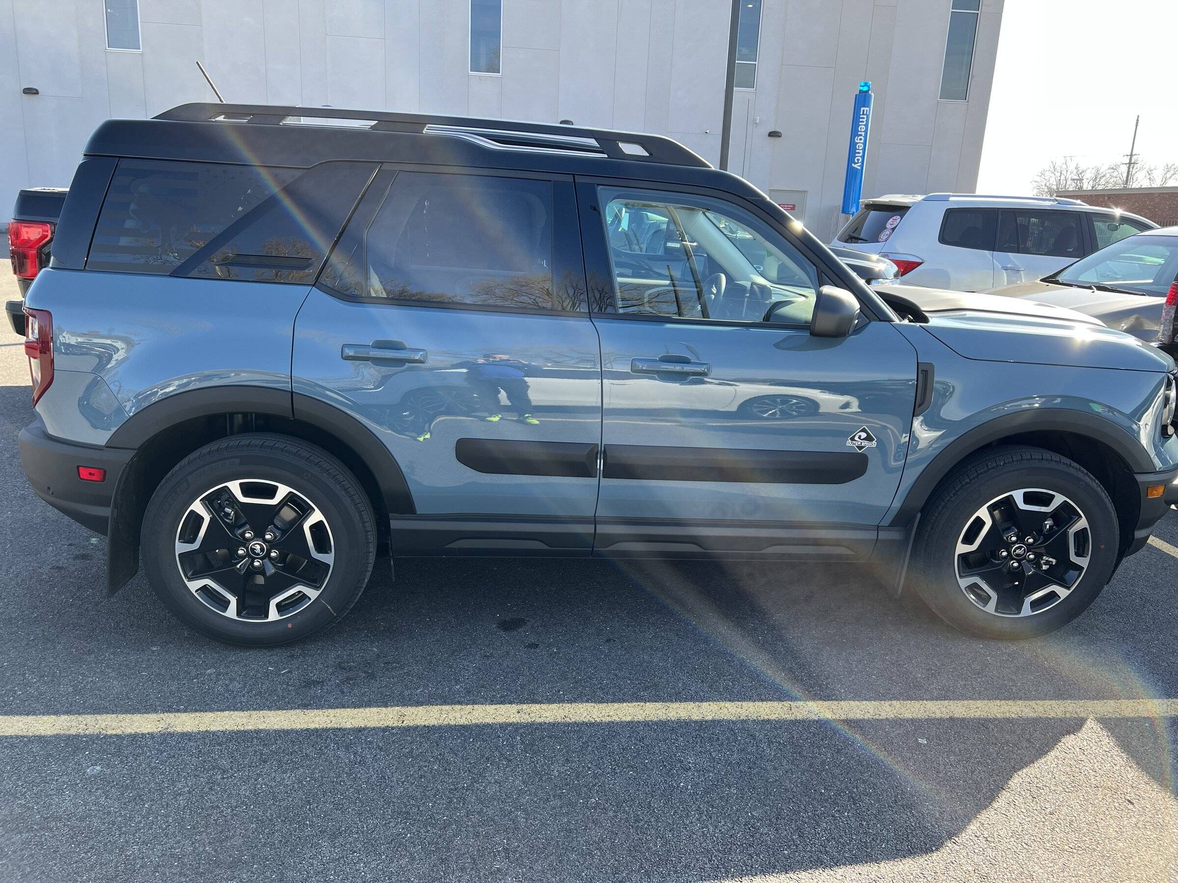 Ford Bronco Sport Having possible regrets ordering Area51 color the more I look at Velocity Blue... I think not sure! CE4BB348-0092-48B9-82A1-671DAD9FC414