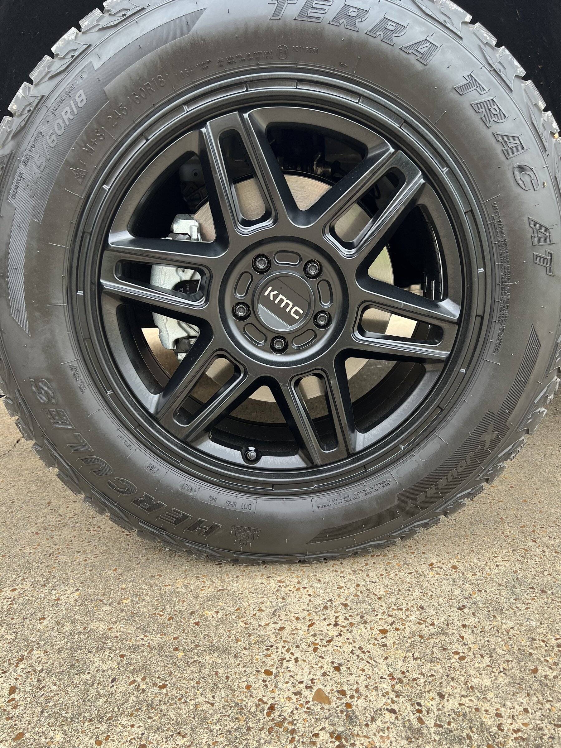 Ford Bronco Sport KMC Nomad 18x8 Installed 5348EE7B-ECC1-4481-98A9-CB2CC5C9B82D