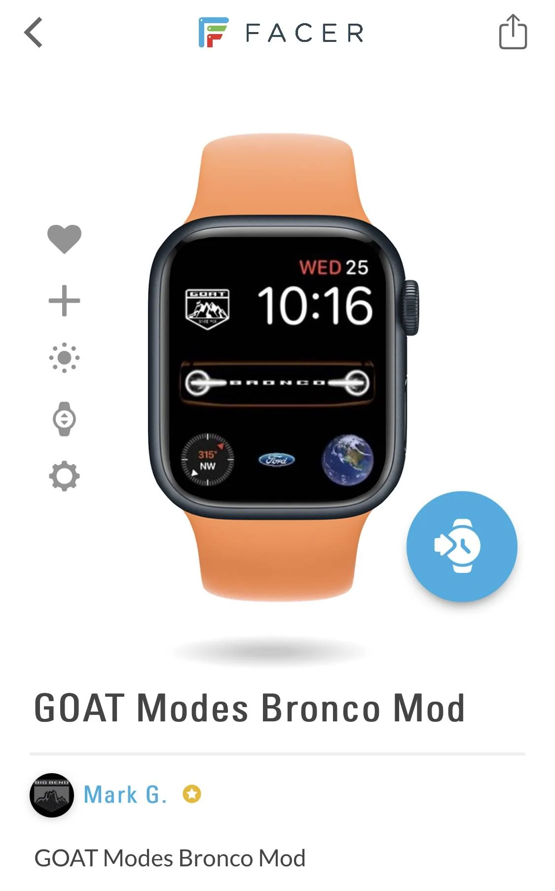 Ford Bronco Sport Bronco Apple Watch Faces C1CED553-797F-40D9-B9FD-A4B2D5D73916