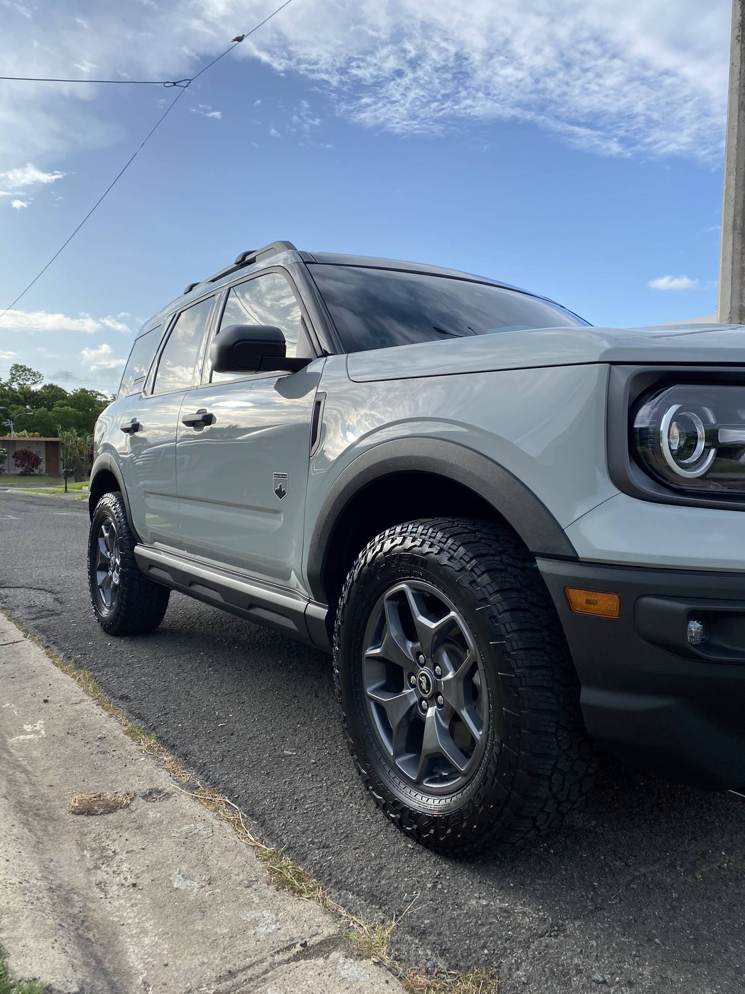 Ford Bronco Sport 2021 Big Bend Cactus Gray build IMG_0915.JPEG