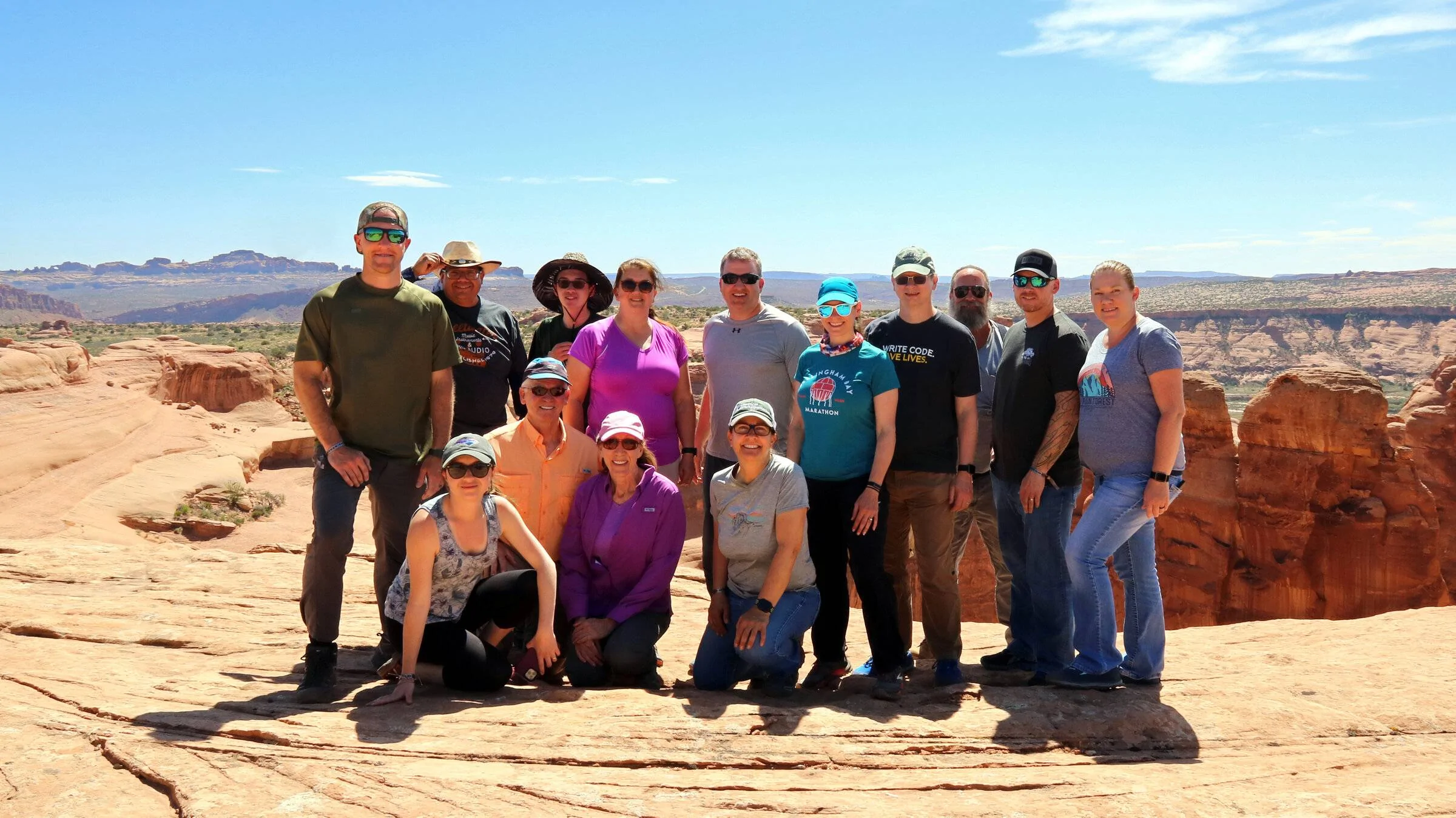 Ford Bronco Sport Review from OFF-ROADEO Moab Bronco Sport 1st Class 5/6/22 Group Shot 16x9 