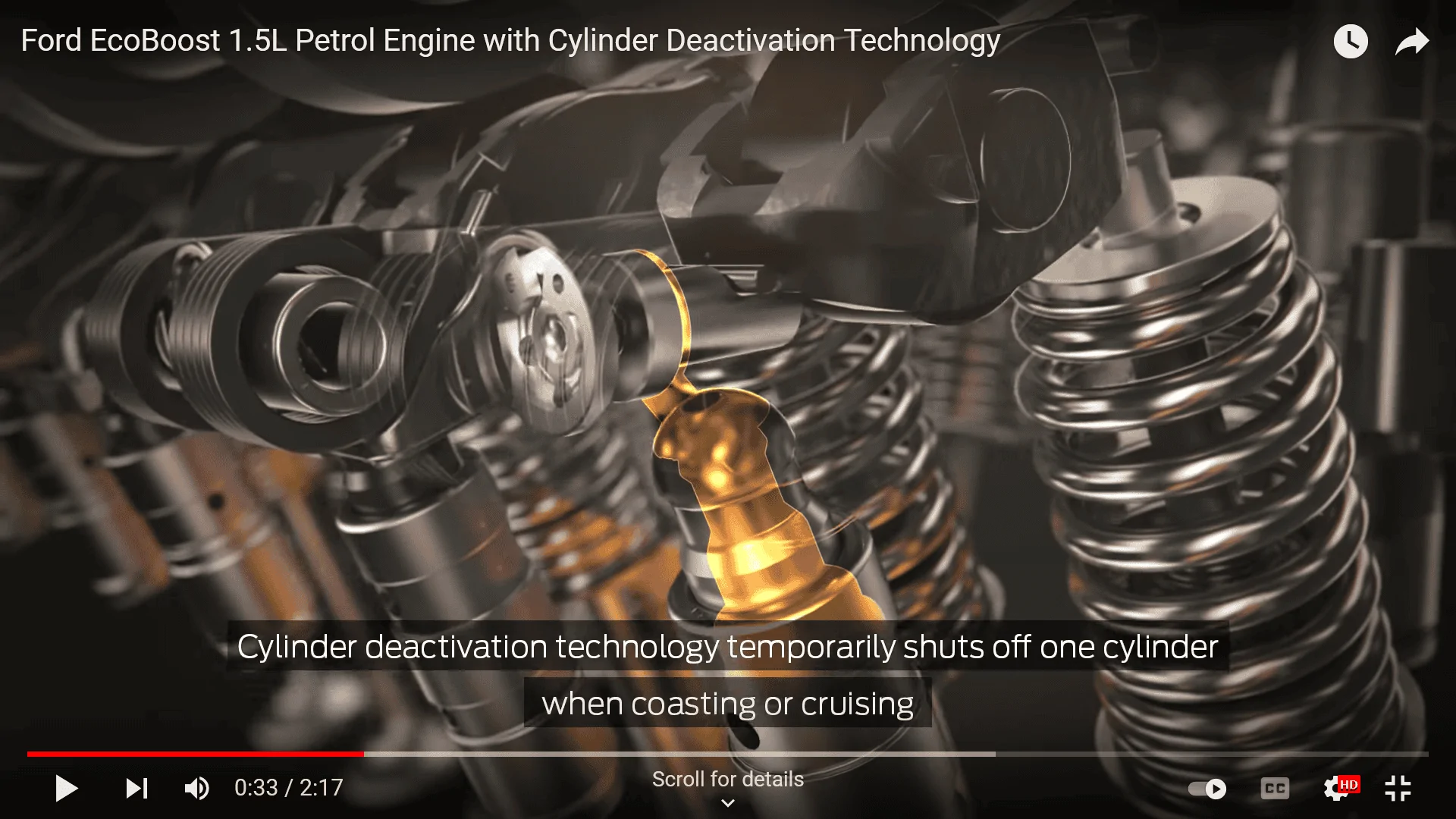 Ford Bronco Sport When does cylinder deactivation occur with 1.5L engine? 1653525144265