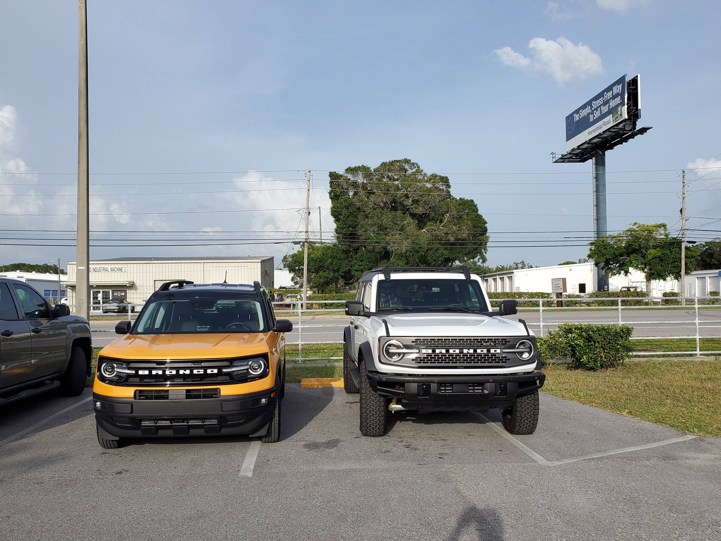 Ford Bronco Sport Do you park beside other BS at the grocery store, mall etc. ? Or is it weird? 20220522_184346
