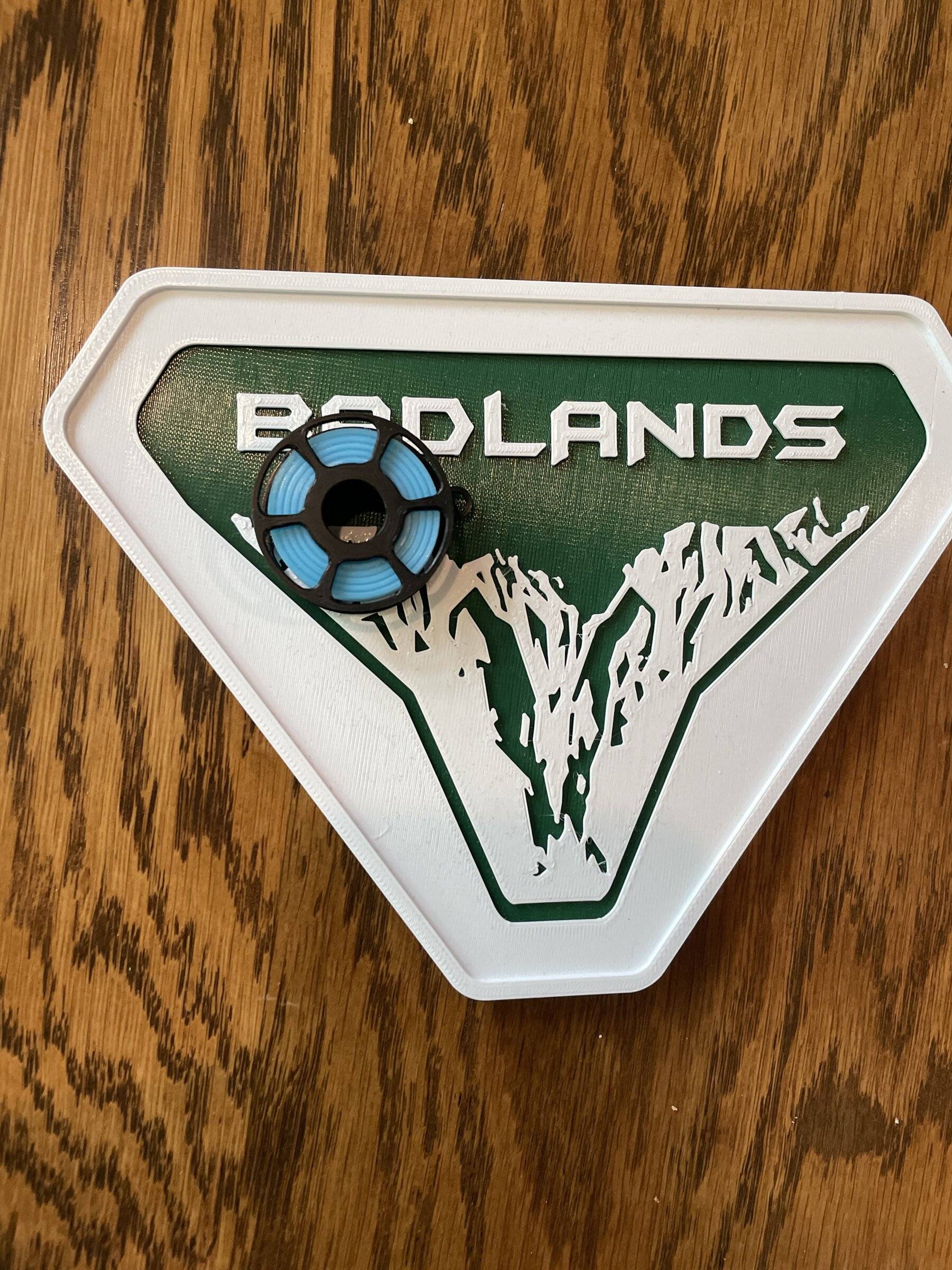 Ford Bronco Sport 3D printed Badlands Badge - fun post image