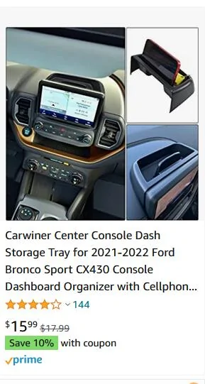 Ford Bronco Sport Auto Accessories For Bronco Sport 26969