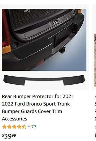 Ford Bronco Sport Auto Accessories For Bronco Sport 568988