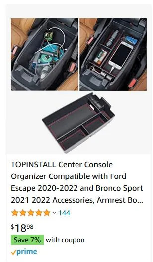 Ford Bronco Sport Auto Accessories For Bronco Sport 6987