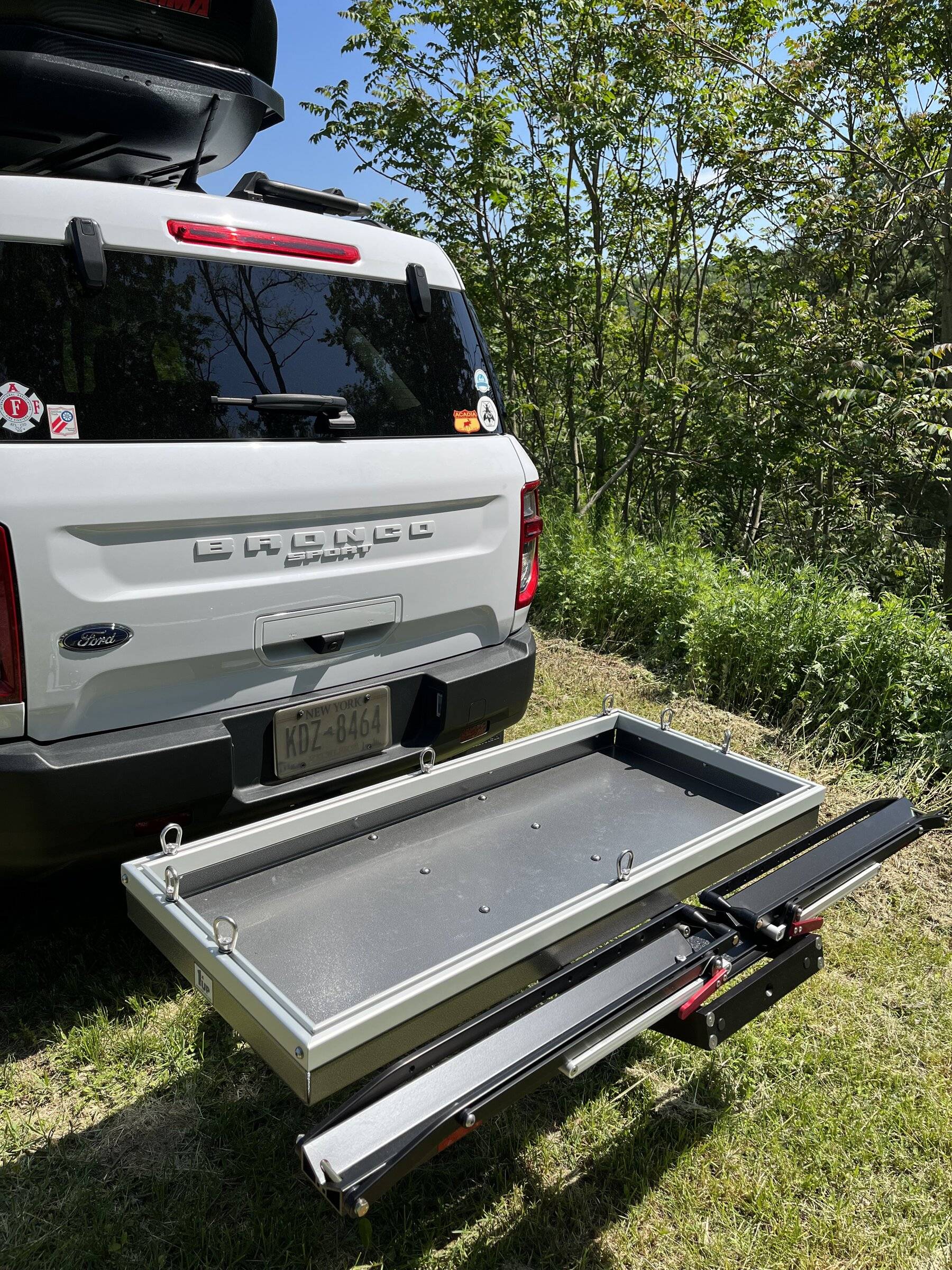 Ford Bronco Sport Big Bend stock height with BFGoodrich 245/65/17. The beginnings of making this into what I want. tempImageuudhn0
