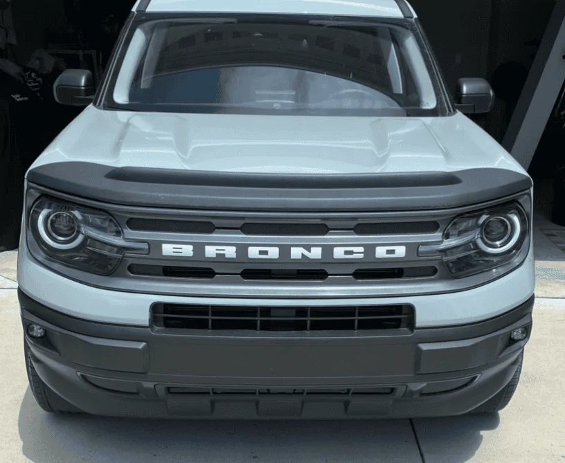 Ford Bronco Sport Installed the Bronco Sport  Aeroskin II Textured Hood Deflector Screenshot 2022-06-02 131911