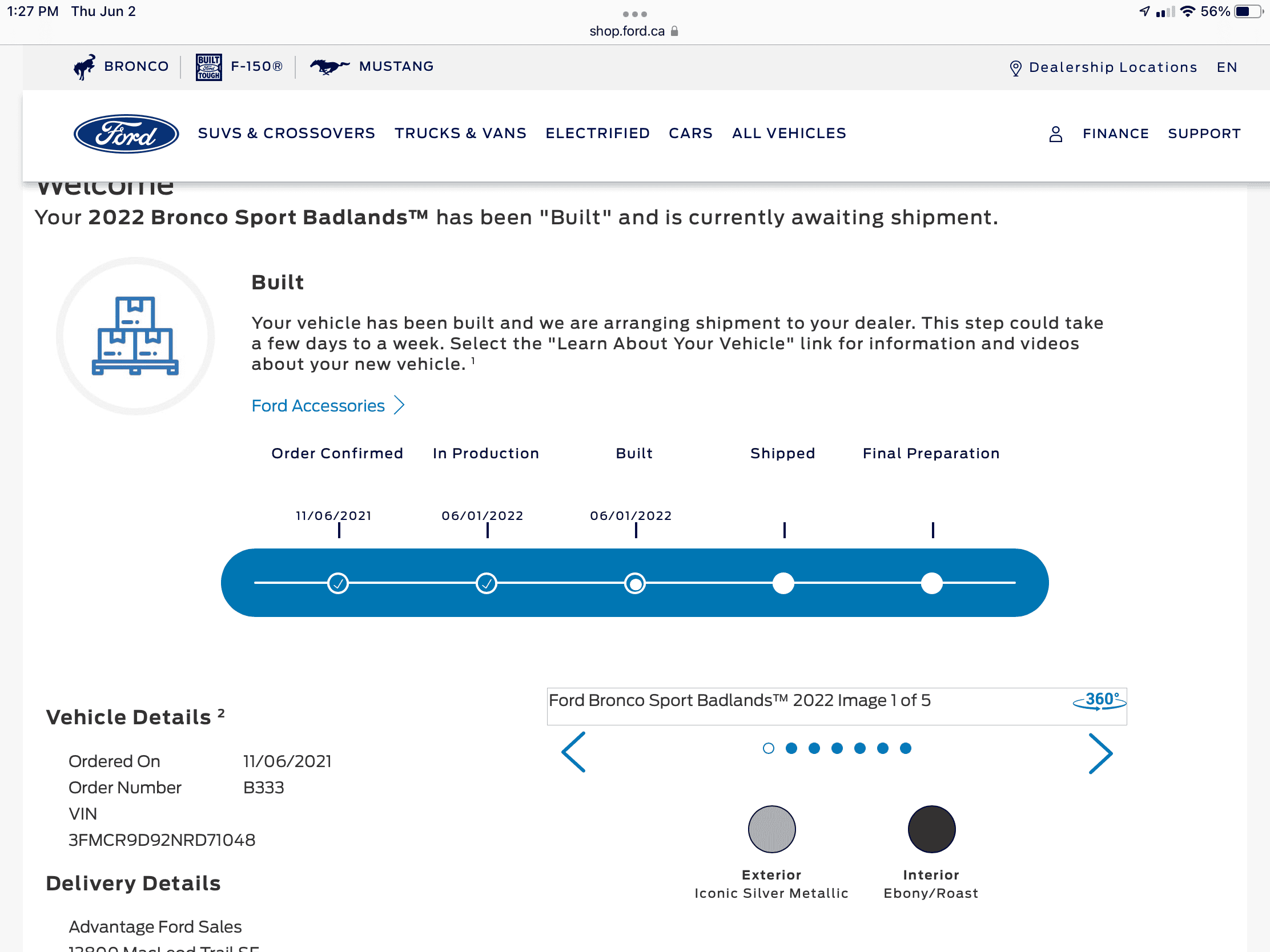 Ford Bronco Sport Waiting room F06E8705-AC4D-42CD-8CCC-4F5D78CAB906