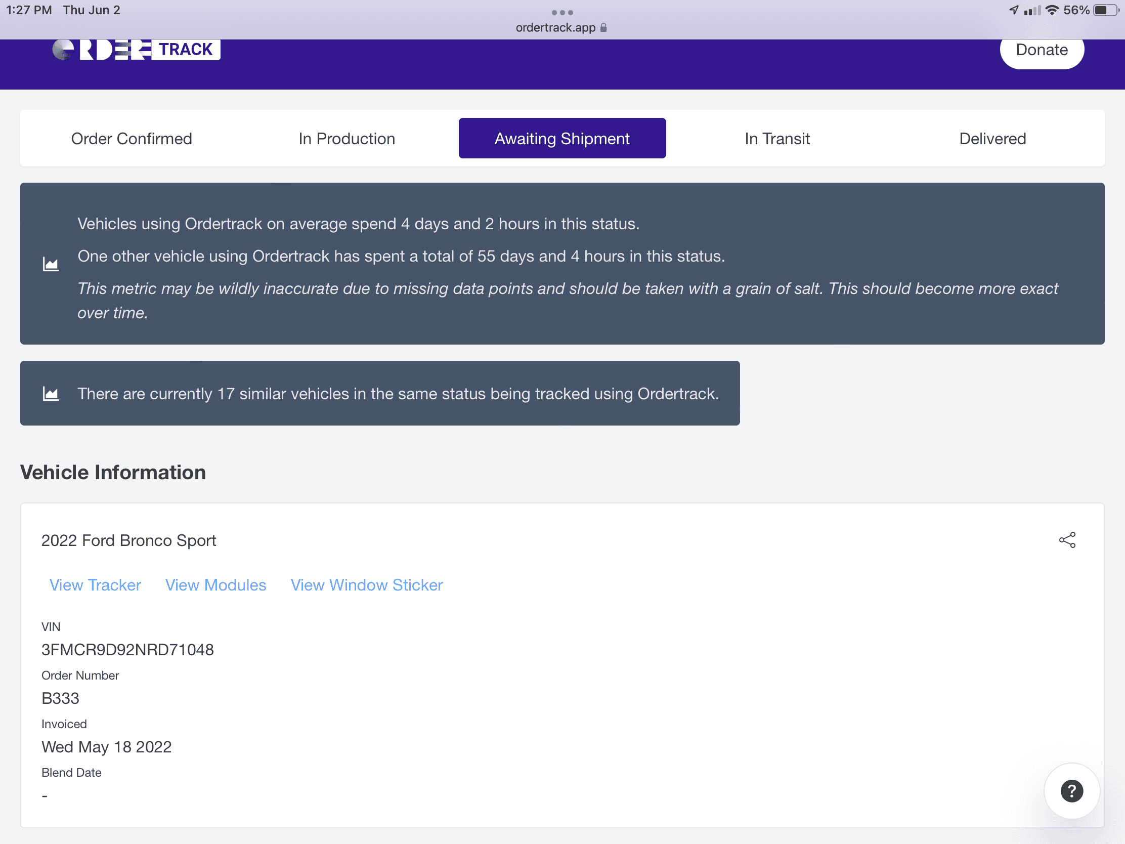 Ford Bronco Sport Waiting room E6CF5783-1760-4CCE-8412-507FDB1AFB0B