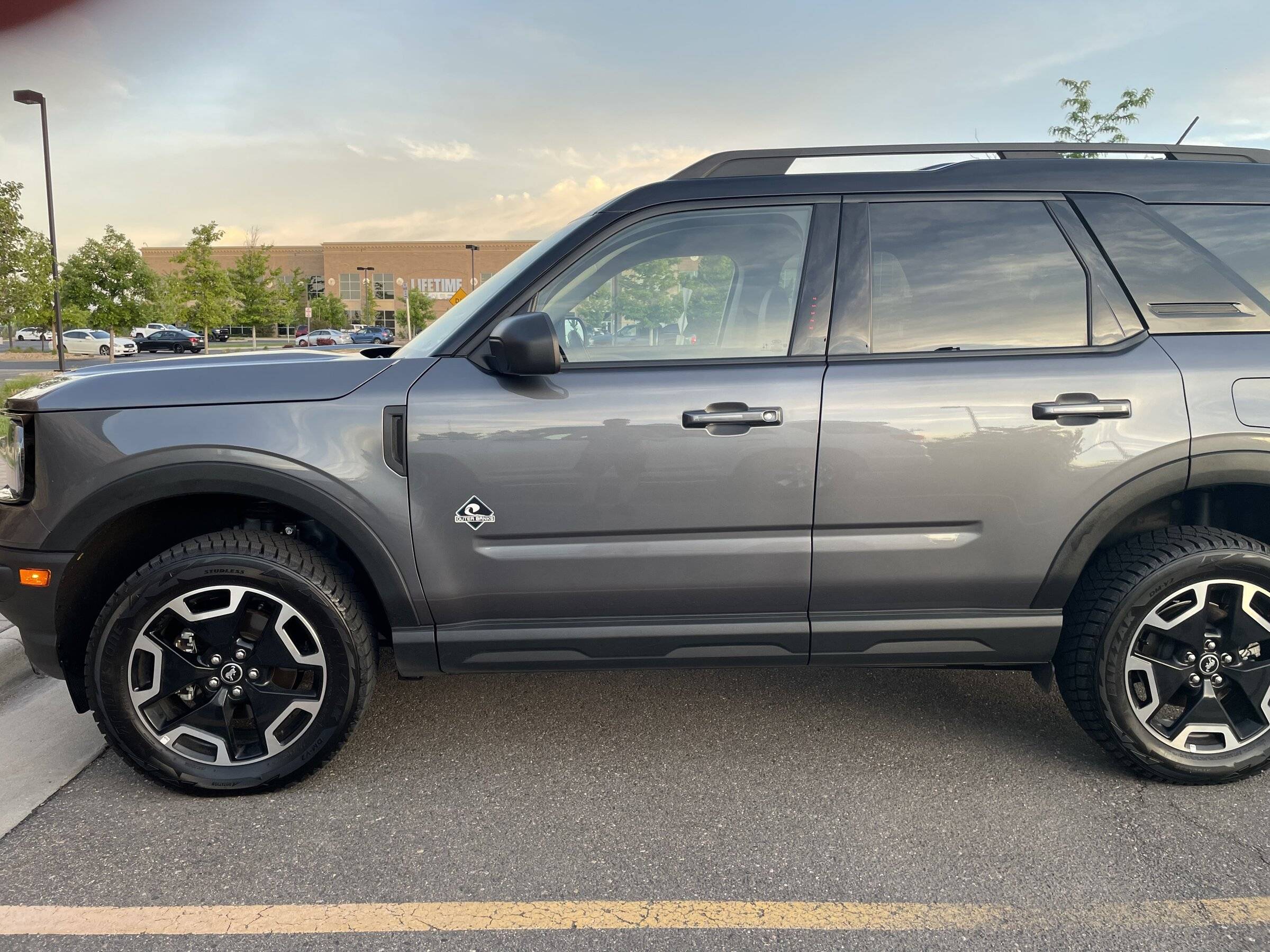 Ford Bronco Sport Lift, Wheels & Tires on our 2022 Badlands Bronco Sport 10458D27-EC07-41CA-8A2A-3A0A0E5C85B2