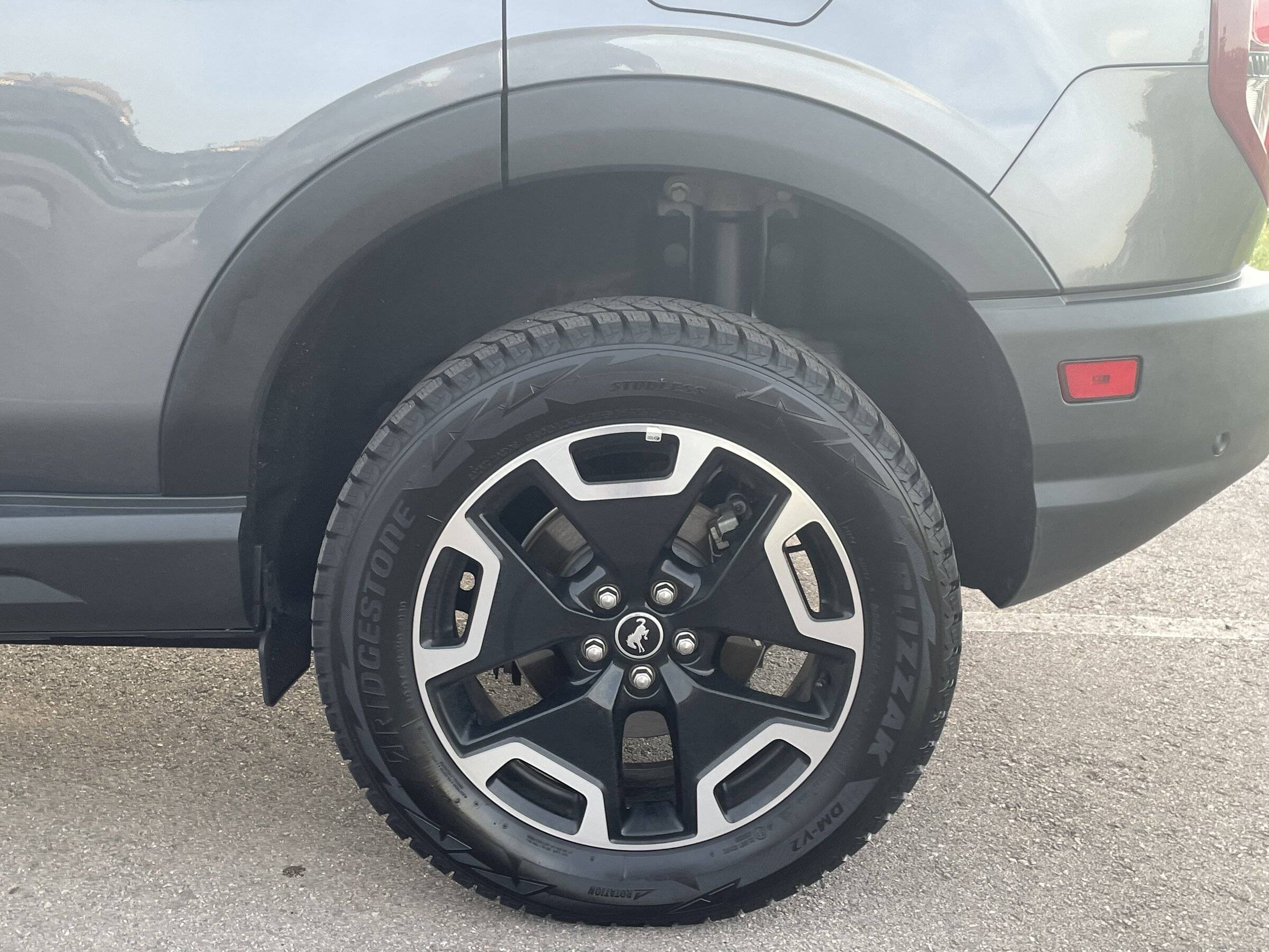 Ford Bronco Sport Lift, Wheels & Tires on our 2022 Badlands Bronco Sport 517E50A3-F85B-4E6B-AE71-69A9A768ED53