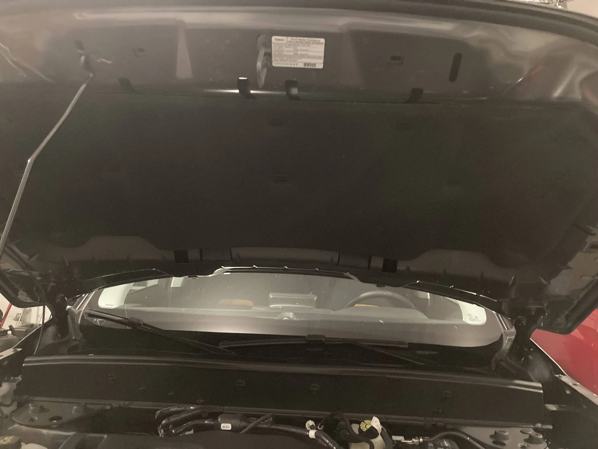 Ford Bronco Sport Anyone else missing the panel under the dash above the passenger side fuse box where the floor air ducts are. 1030FA24-C27E-4D5B-82E9-7EC715B4B1AA