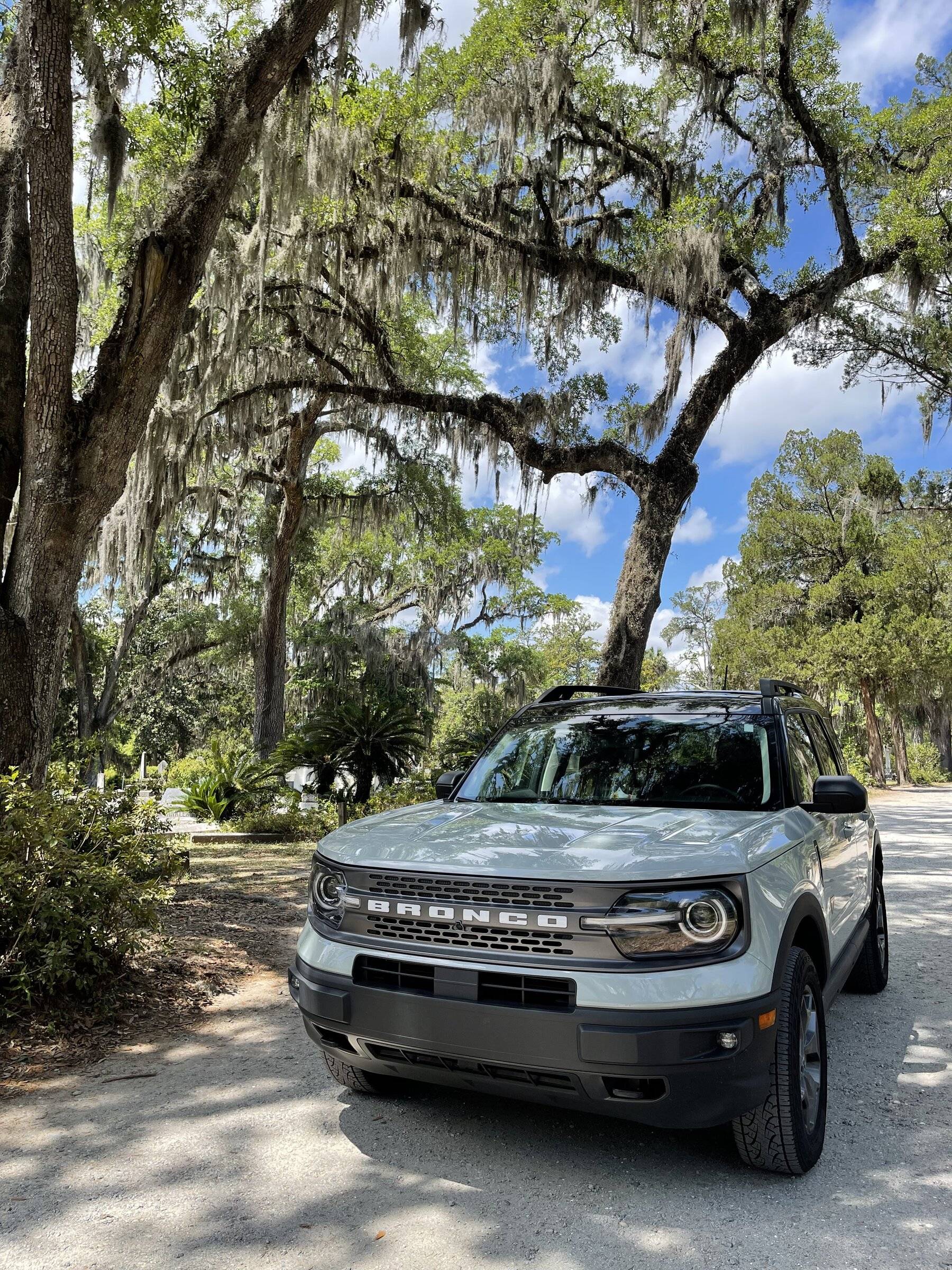 Ford Bronco Sport Bronco at the cemetery. E75AFEF7-2DAE-47CE-B546-6D2A8020C1EC
