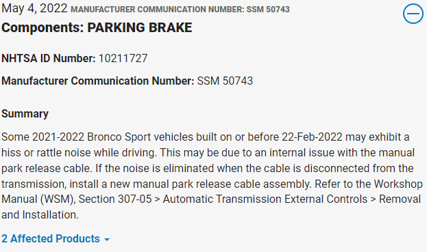 Ford Bronco Sport On this episode of, "Is this noise normal?"... 1654623890465