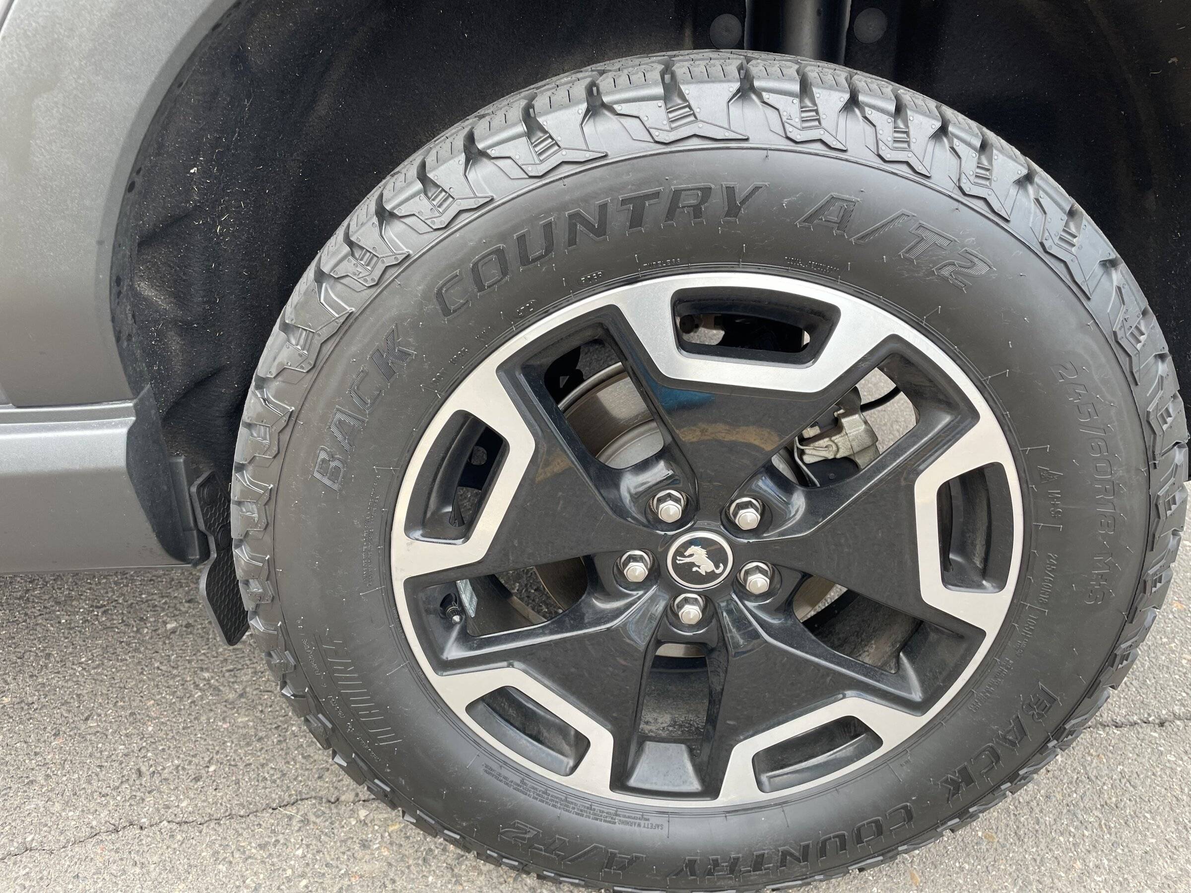 Ford Bronco Sport Lift, Wheels & Tires on our 2022 Badlands Bronco Sport 57CEC0D8-B154-41C0-800B-4948AA04421E