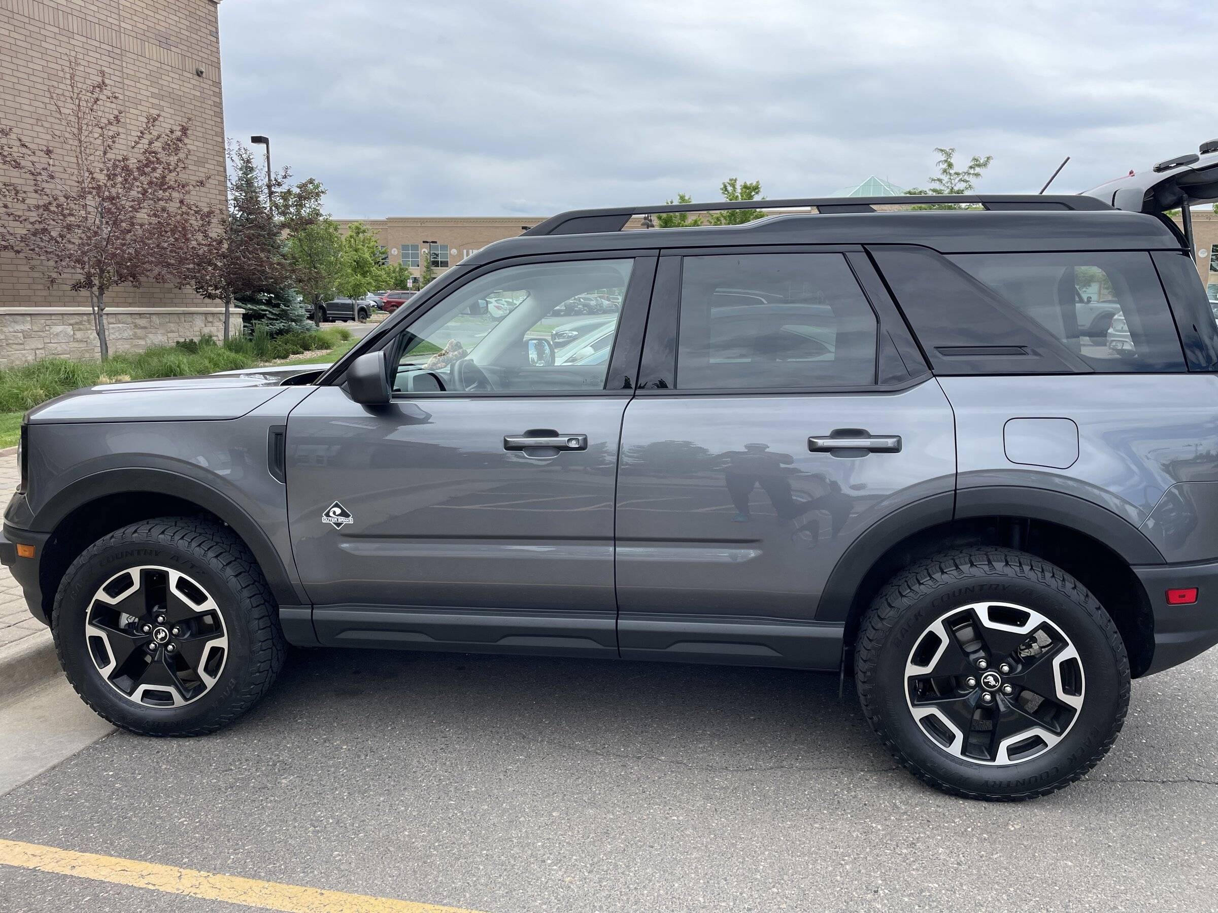 Ford Bronco Sport Lift, Wheels & Tires on our 2022 Badlands Bronco Sport 74D981FD-B891-4A1A-A280-D9358EADE019